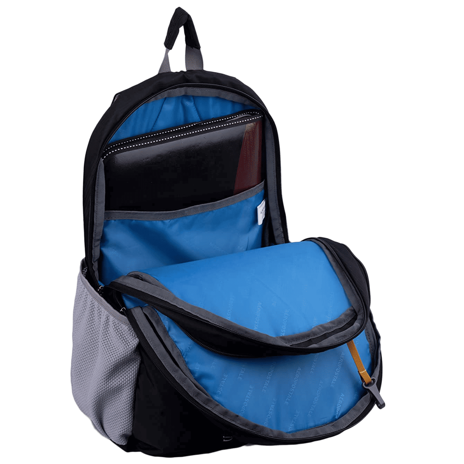 AEROPOSTALE Boundless 35 Litres Backpack (Waterproof, AERO-BP-1012-BLK/T, Teal Blue)_4