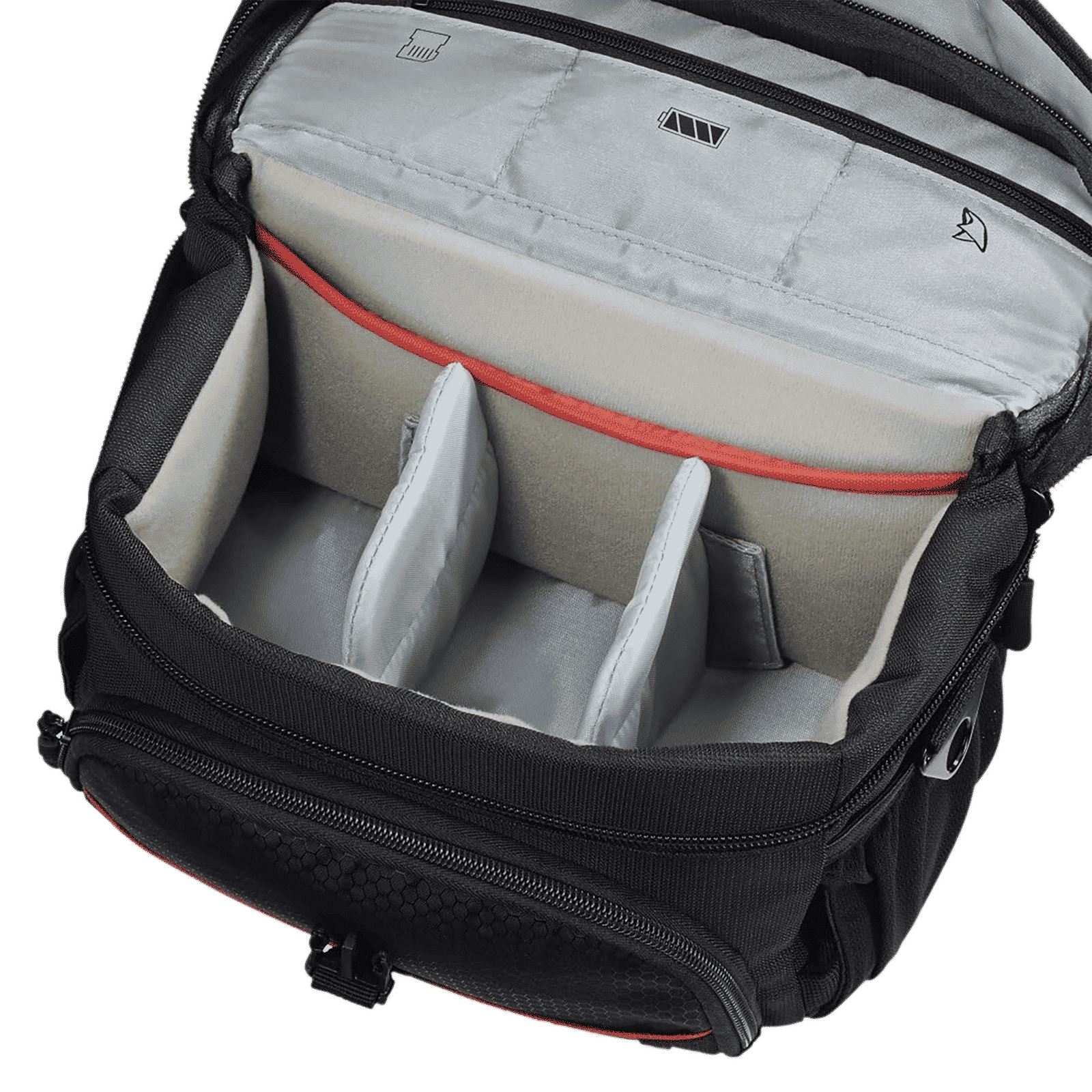 hama Pittsburgh Polyester Camera Shoulder Bag For DSLR ( Adjustable Tripod Holders under the Mesh Pockets , 185010 , Black ) hama Pittsburgh Polyester Camera Shoulder Bag For DSLR ( Adjustable Tripod Holders under the Mesh Pockets , 185010 , Black )_6