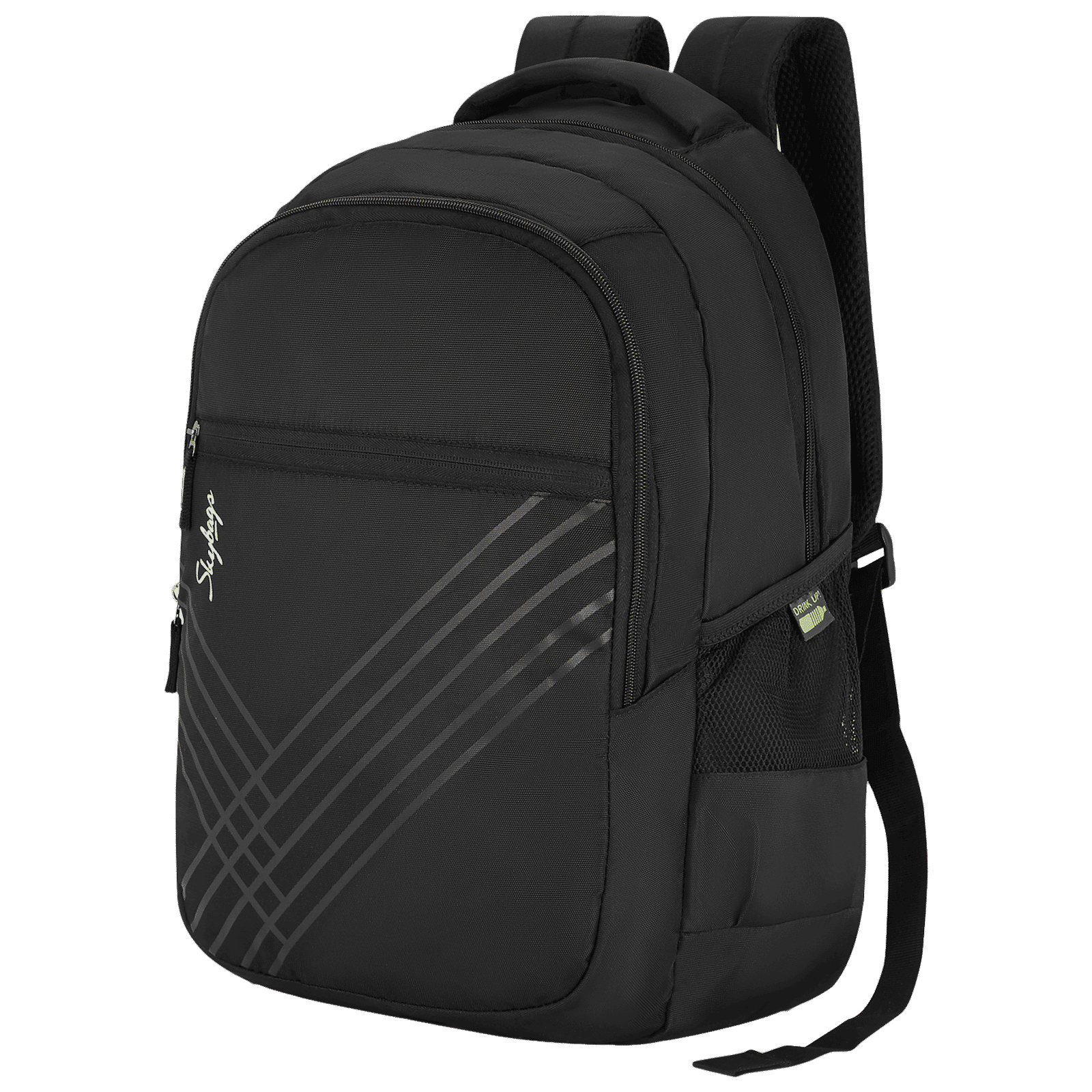 Skybags New Arthur Polyester Laptop Backpack for 15.6 Inch Laptop (30 L, Water Resistant, Black)_6