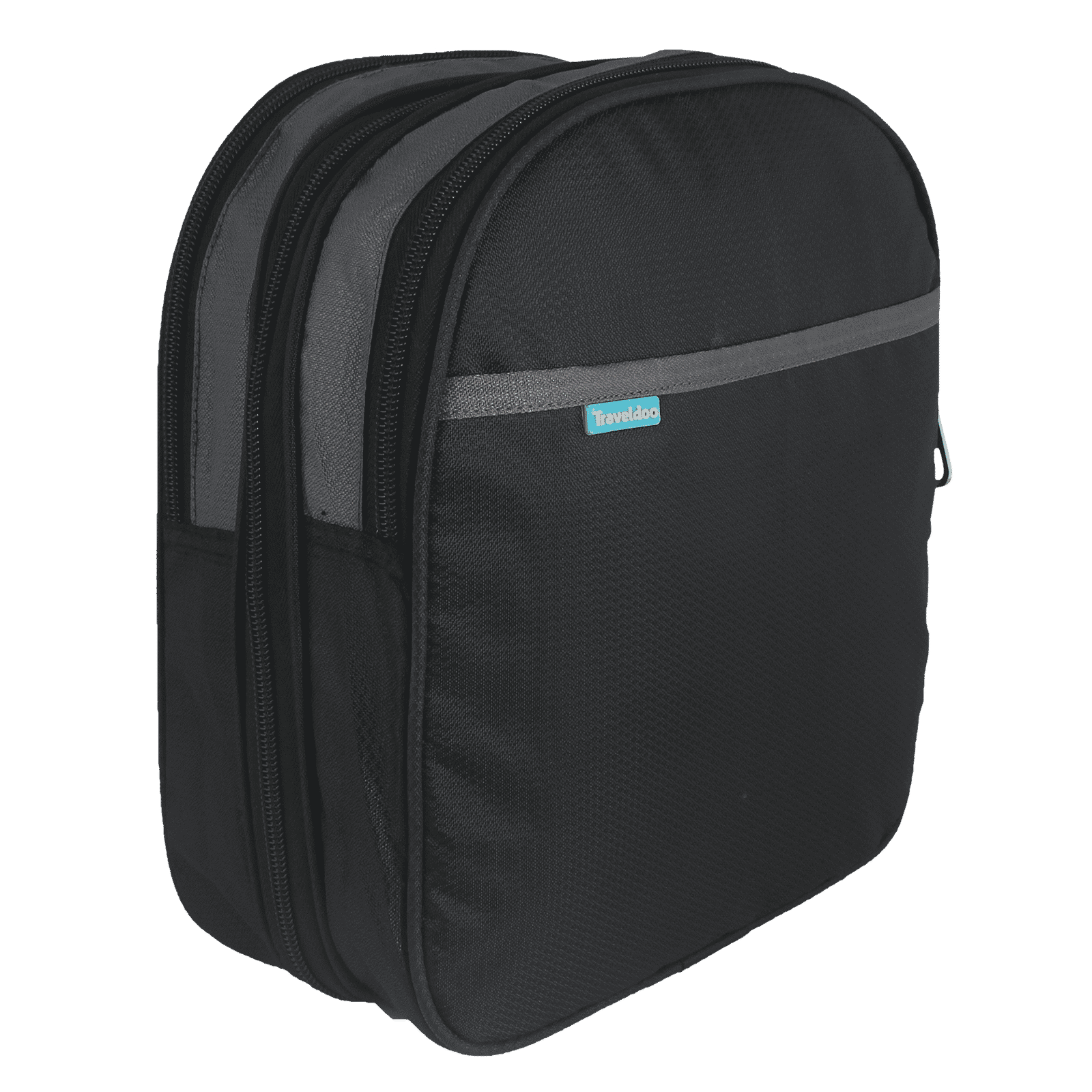 Traveldoo Polyster Duffle Bag (Water Proof, DB0100, Black)_7