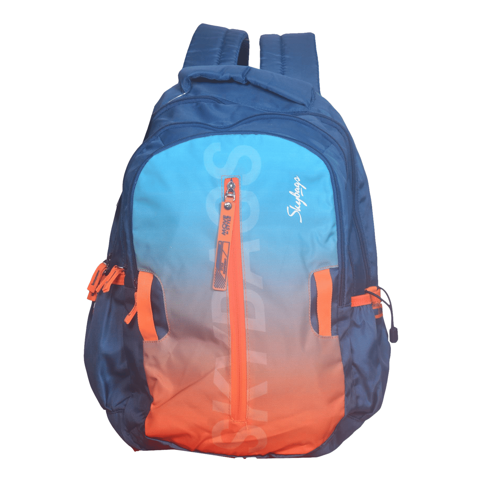 Skybags DRIP PLUS 02 32 Litres Polyurethane Backpack (Stylized Rubber Puller, BPDRPL2TEL, Teal/Red)_5