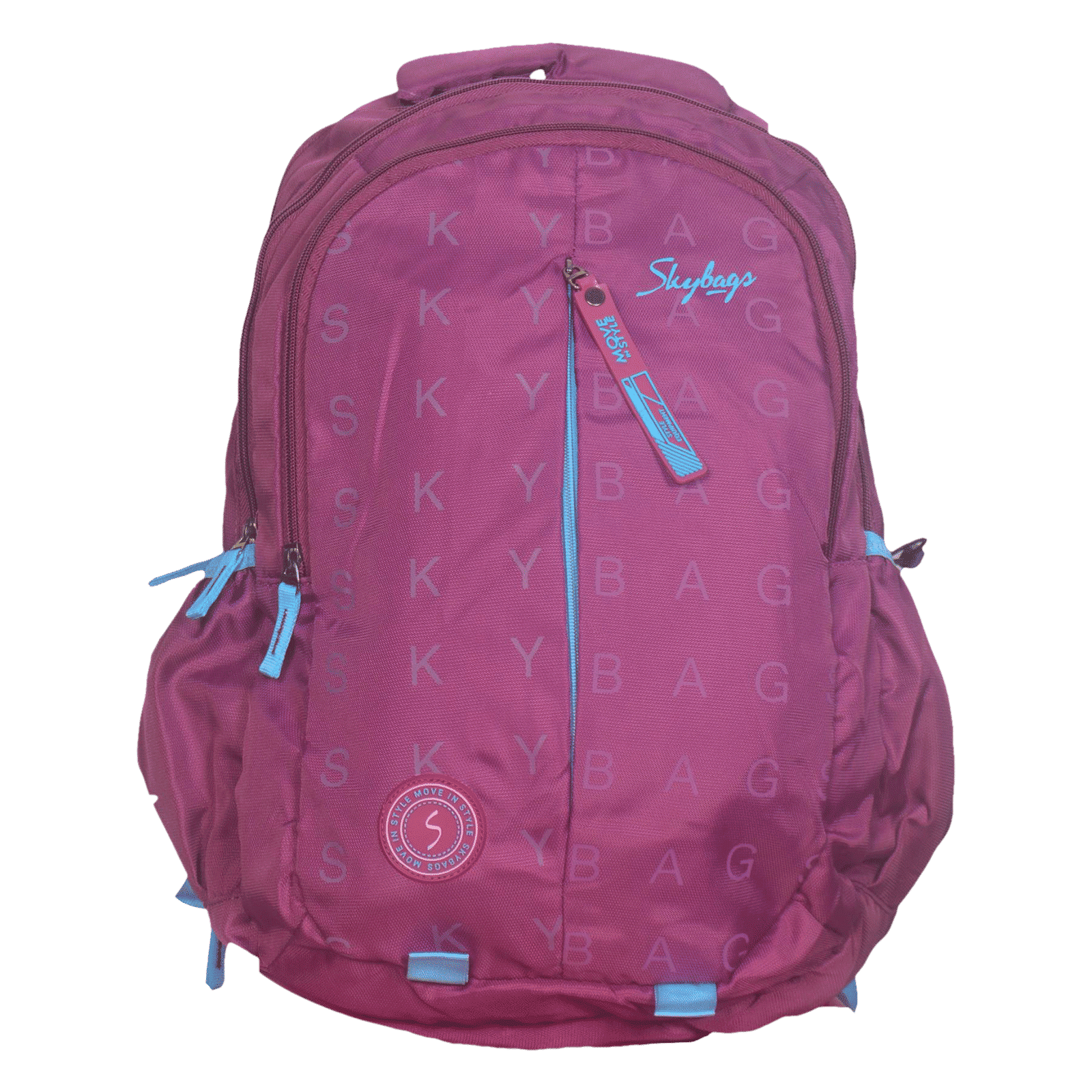 Skybags DRIP PLUS 07 32 Litres Polyurethane Backpack (Stylized Rubber Puller, BPDRPL7PPL, Purple) Skybags DRIP PLUS 07 32 Litres Polyurethane Backpack (Stylized Rubber Puller, BPDRPL7PPL, Purple)_1