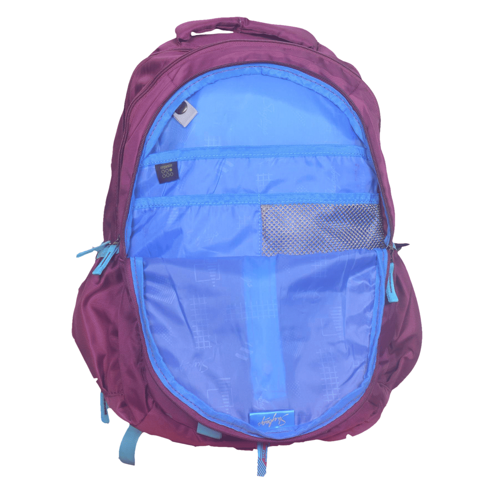 Skybags DRIP PLUS 07 32 Litres Polyurethane Backpack (Stylized Rubber Puller, BPDRPL7PPL, Purple) Skybags DRIP PLUS 07 32 Litres Polyurethane Backpack (Stylized Rubber Puller, BPDRPL7PPL, Purple)_7