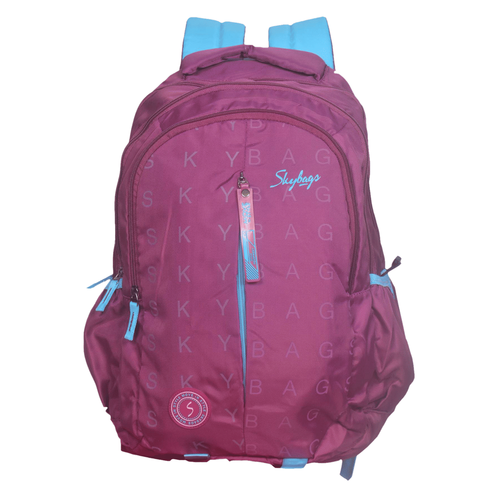 Skybags DRIP PLUS 07 32 Litres Polyurethane Backpack (Stylized Rubber Puller, BPDRPL7PPL, Purple) Skybags DRIP PLUS 07 32 Litres Polyurethane Backpack (Stylized Rubber Puller, BPDRPL7PPL, Purple)_8