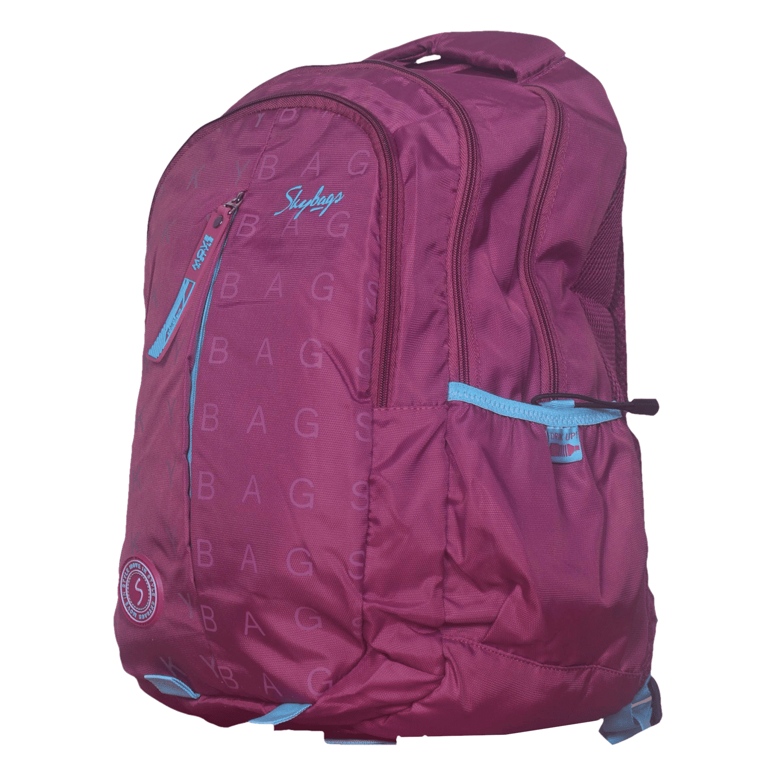 Skybags DRIP PLUS 07 32 Litres Polyurethane Backpack (Stylized Rubber Puller, BPDRPL7PPL, Purple) Skybags DRIP PLUS 07 32 Litres Polyurethane Backpack (Stylized Rubber Puller, BPDRPL7PPL, Purple)_6