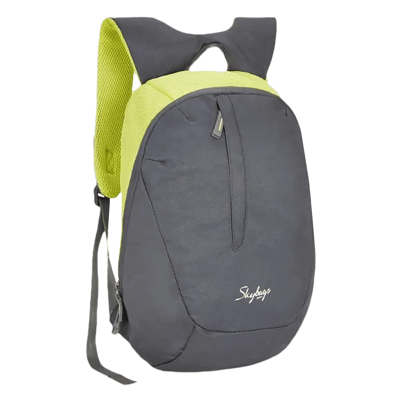 Skybags Zuke Backpack (Padded Shoulder Strap, BPZUK2GRY, Grey)_4