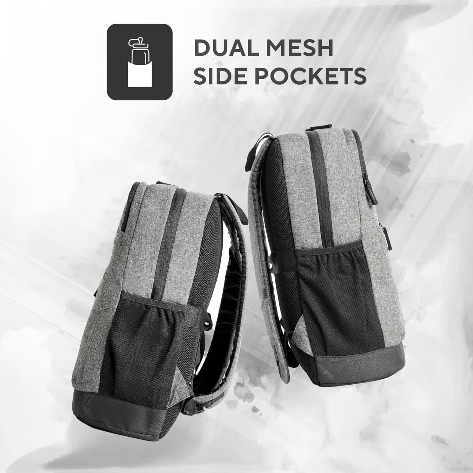 ASUS 90XB08Y0BBP000 Laptop Backpack for 16 Inch Laptop (Mesh Padded Back, Grey)_9