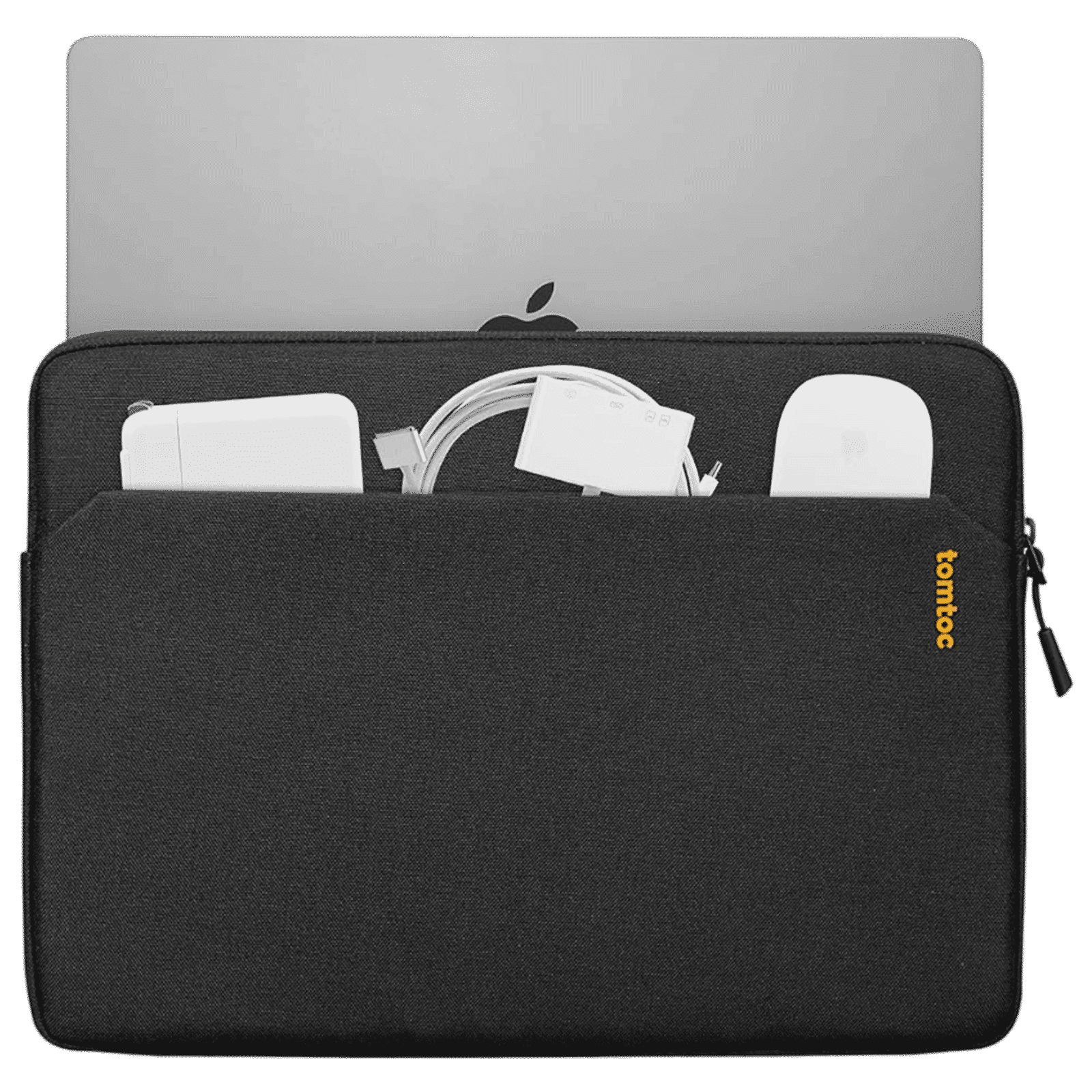 tomtoc Light A18 Recycled Polyester Laptop Sleeve for 14 Inch Laptop (Water Resistant, Black) tomtoc Light A18 Recycled Polyester Laptop Sleeve for 14 Inch Laptop (Water Resistant, Black)_3