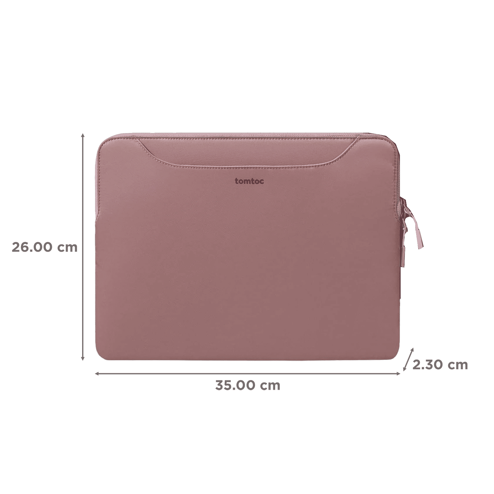 tomtoc A21 Laptop Sleeve for 14 Inch Laptop (Robust Protection, Raspberry) tomtoc A21 Laptop Sleeve for 14 Inch Laptop (Robust Protection, Raspberry)_2