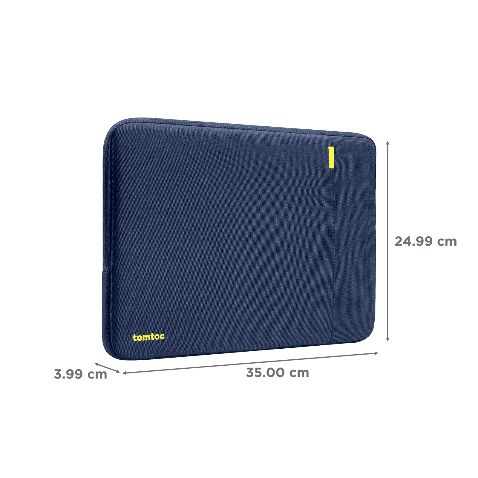 tomtoc A13D2B2 Recycled Fabric Laptop Sleeve for 14 Inch Laptop (Water Resistant, Blue) tomtoc A13D2B2 Recycled Fabric Laptop Sleeve for 14 Inch Laptop (Water Resistant, Blue)_2