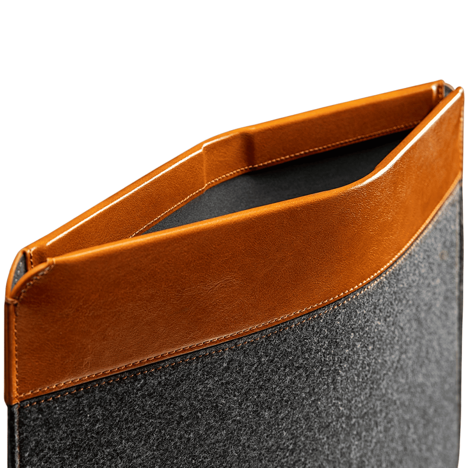 tomtoc A16 PU, Polyester Laptop Sleeve for 14 Inch Laptop (Grey)_3