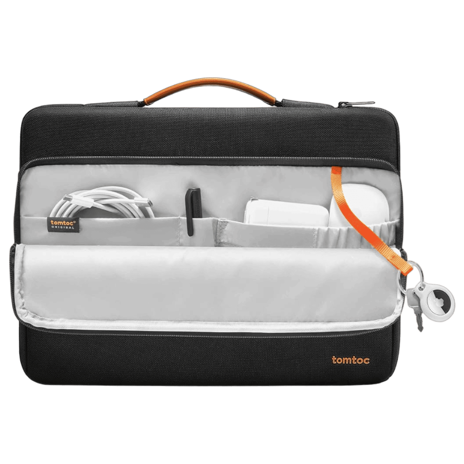 tomtoc A14 Recycled Polyester Laptop Sleeve for 14 Inch Laptop (360 Superior Protection, Black)_2