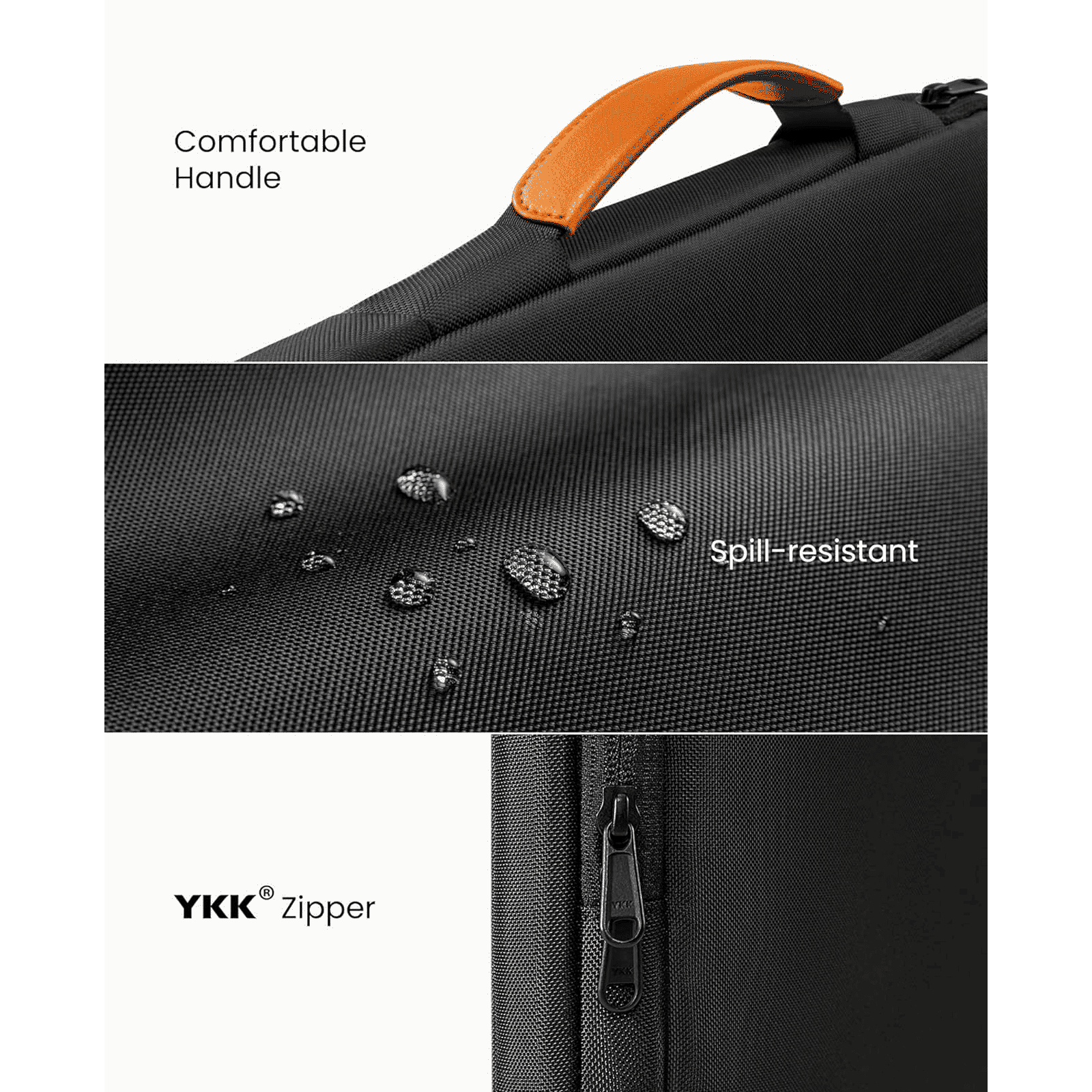 tomtoc A14 Recycled Polyester Laptop Sleeve for 14 Inch Laptop (360 Superior Protection, Black)_4