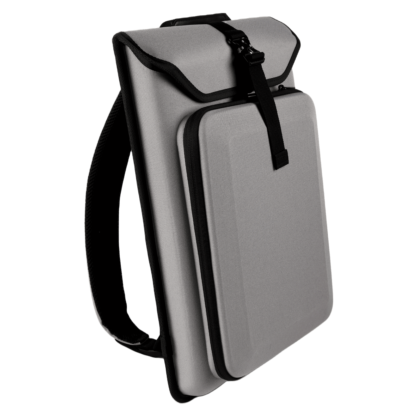 soundREVO SRMBCGY02 Polyester Laptop Backpack for 15.6 Inch Laptop (Hard Shell Design, Grey)_5