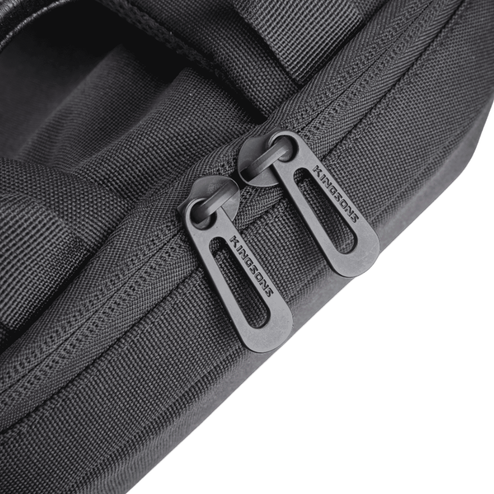 Kingsons KSMBCBK Polyester Laptop Backpack for 15.6 Inch Laptop (13 L, Water Resistant, Black)_7