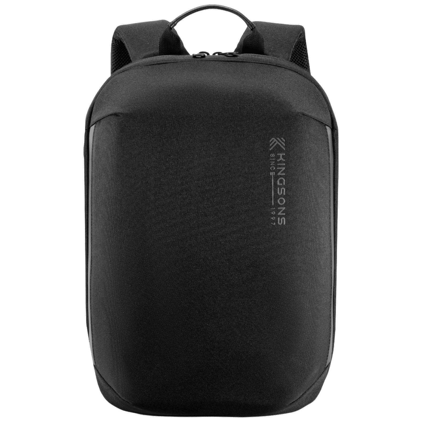Kingsons KSMBCBK Polyester Laptop Backpack for 15.6 Inch Laptop (13 L, Water Resistant, Black)_5