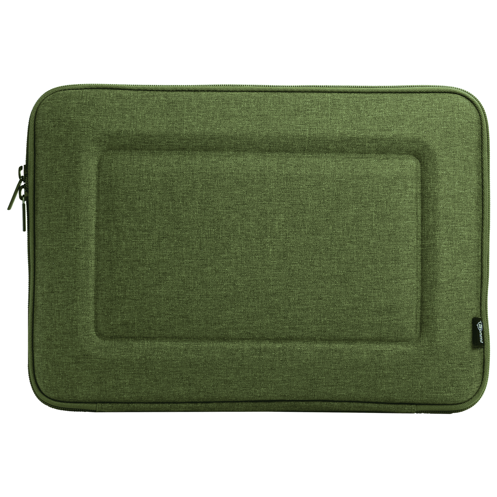 Sunmi SNMBCGR05 Polyester Laptop Hard Shell Sleeve for 14 Inch Laptop (Inner Smooth Velvet Lining, Green)_1