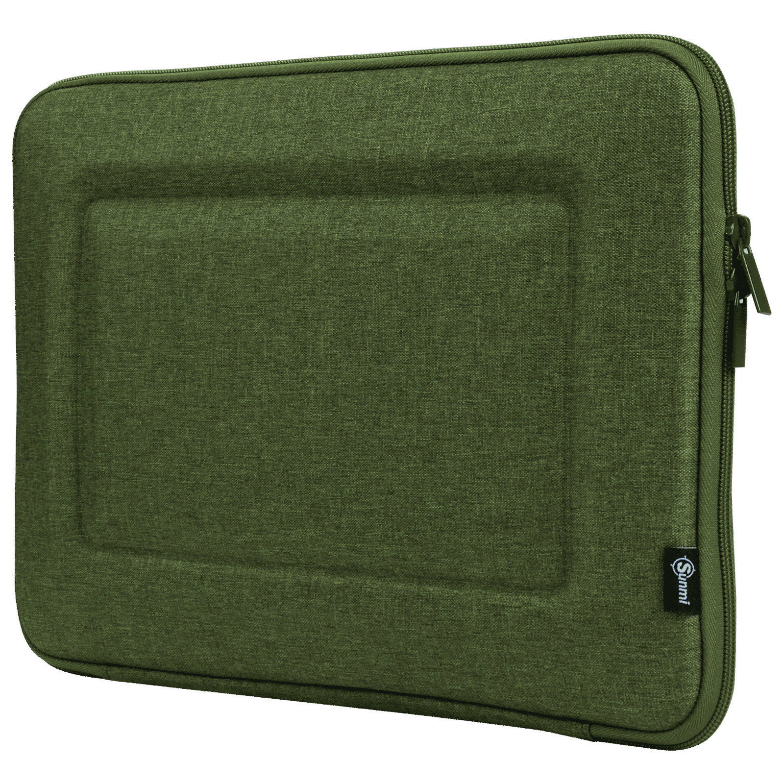 Sunmi SNMBCGR05 Polyester Laptop Hard Shell Sleeve for 14 Inch Laptop (Inner Smooth Velvet Lining, Green)_9
