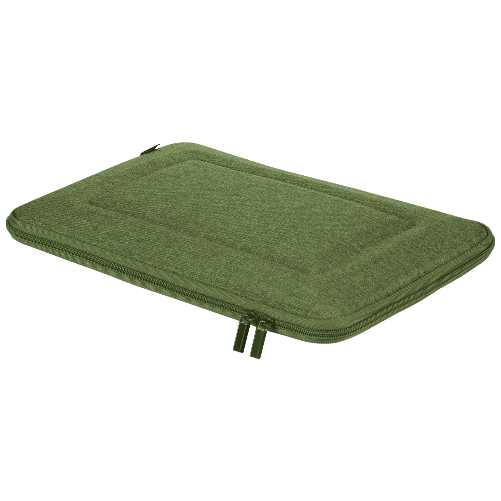 Sunmi SNMBCGR05 Polyester Laptop Hard Shell Sleeve for 14 Inch Laptop (Inner Smooth Velvet Lining, Green)_4