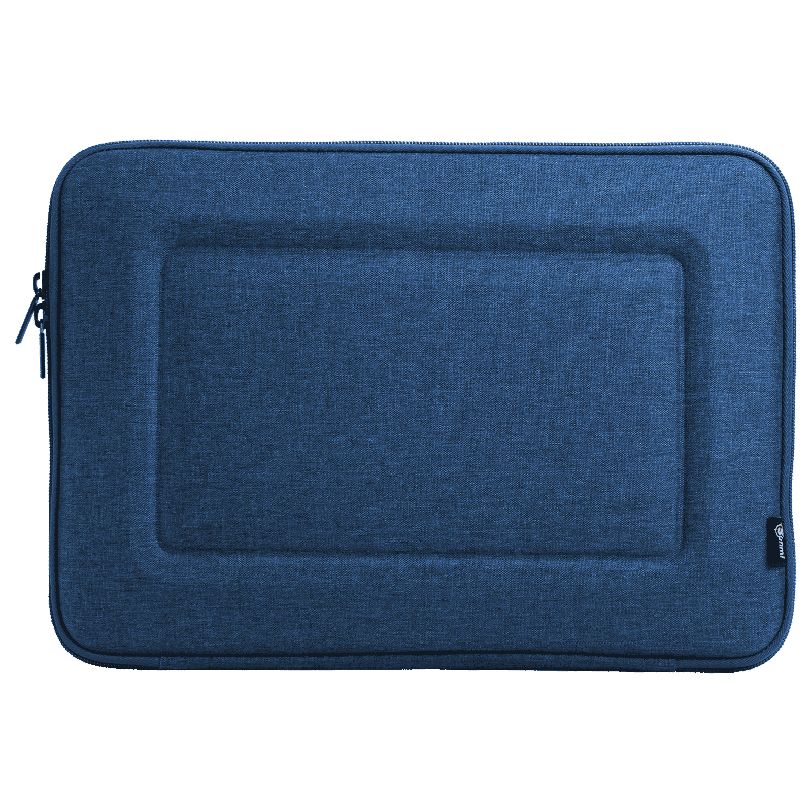 Sunmi SNMBCBL06 Polyester Laptop Hard Shell Sleeve for 14 Inch Laptop (Inner Smooth Velvet Lining, Blue)_1