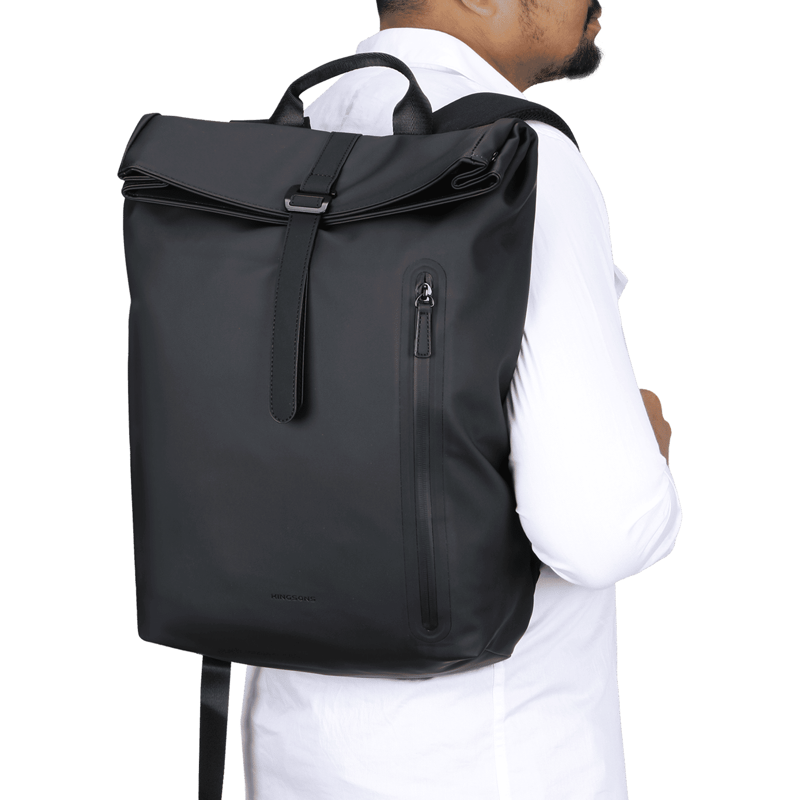 Kingsons KSWFBK10 Polyester Laptop Backpack for 15.6 Inch Laptop (13.5 L, Water Resistant, Black) Kingsons KSWFBK10 Polyester Laptop Backpack for 15.6 Inch Laptop (13.5 L, Water Resistant, Black)_8