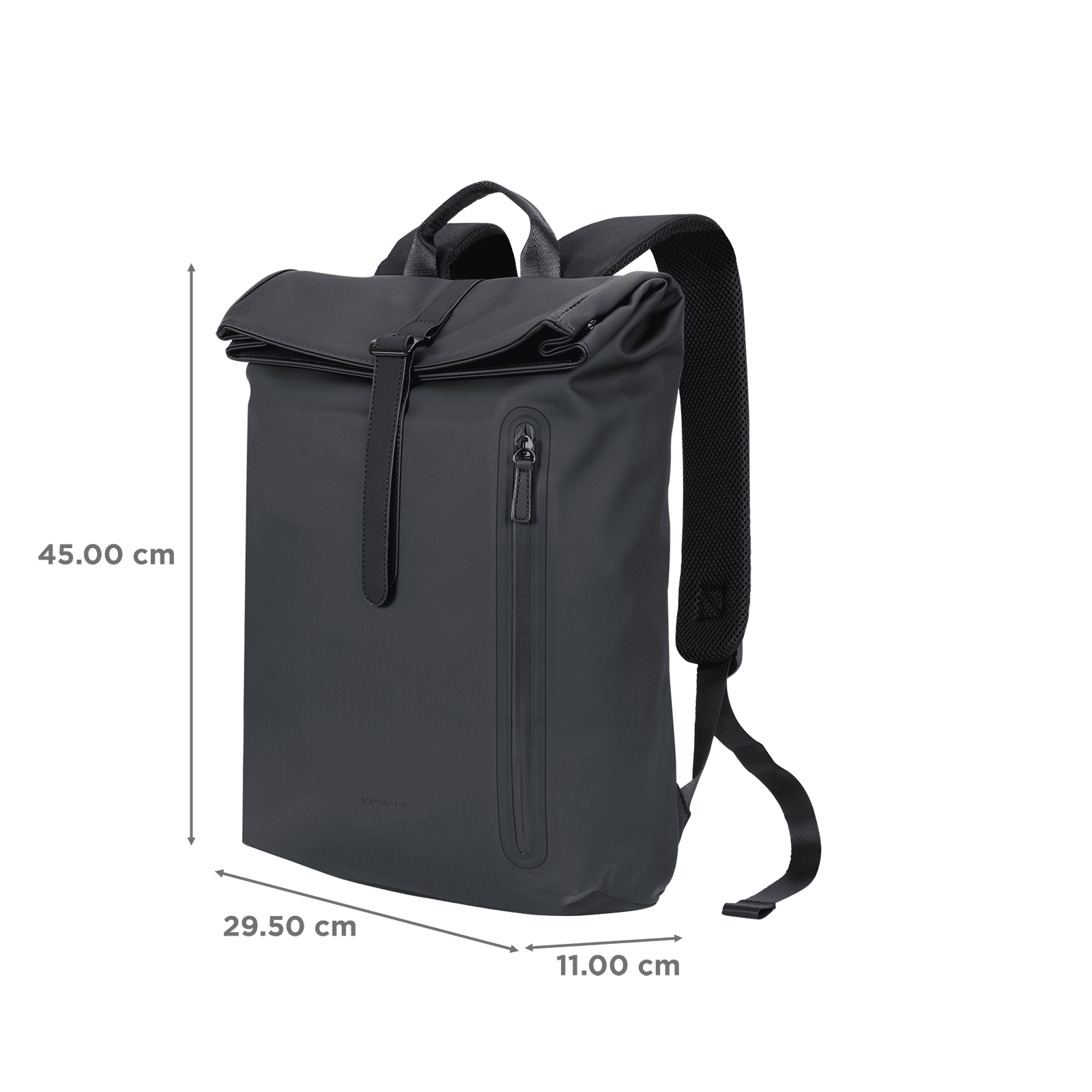 Kingsons KSWFBK10 Polyester Laptop Backpack for 15.6 Inch Laptop (13.5 L, Water Resistant, Black) Kingsons KSWFBK10 Polyester Laptop Backpack for 15.6 Inch Laptop (13.5 L, Water Resistant, Black)_3