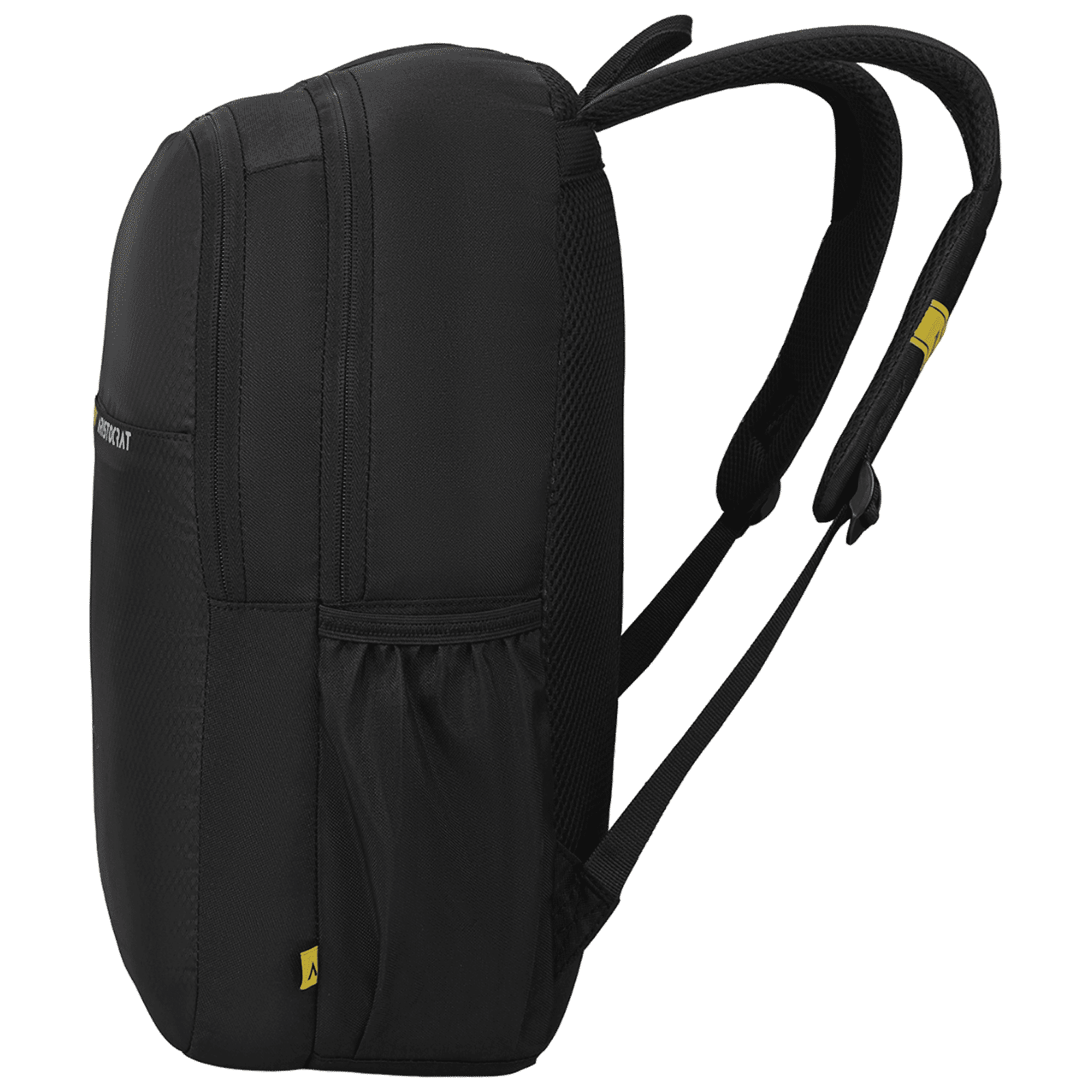 ARISTOCRAT LUMINA 500D PU Laptop Backpack for 14 Inch Laptop (Spacious Compartment, Black)_4