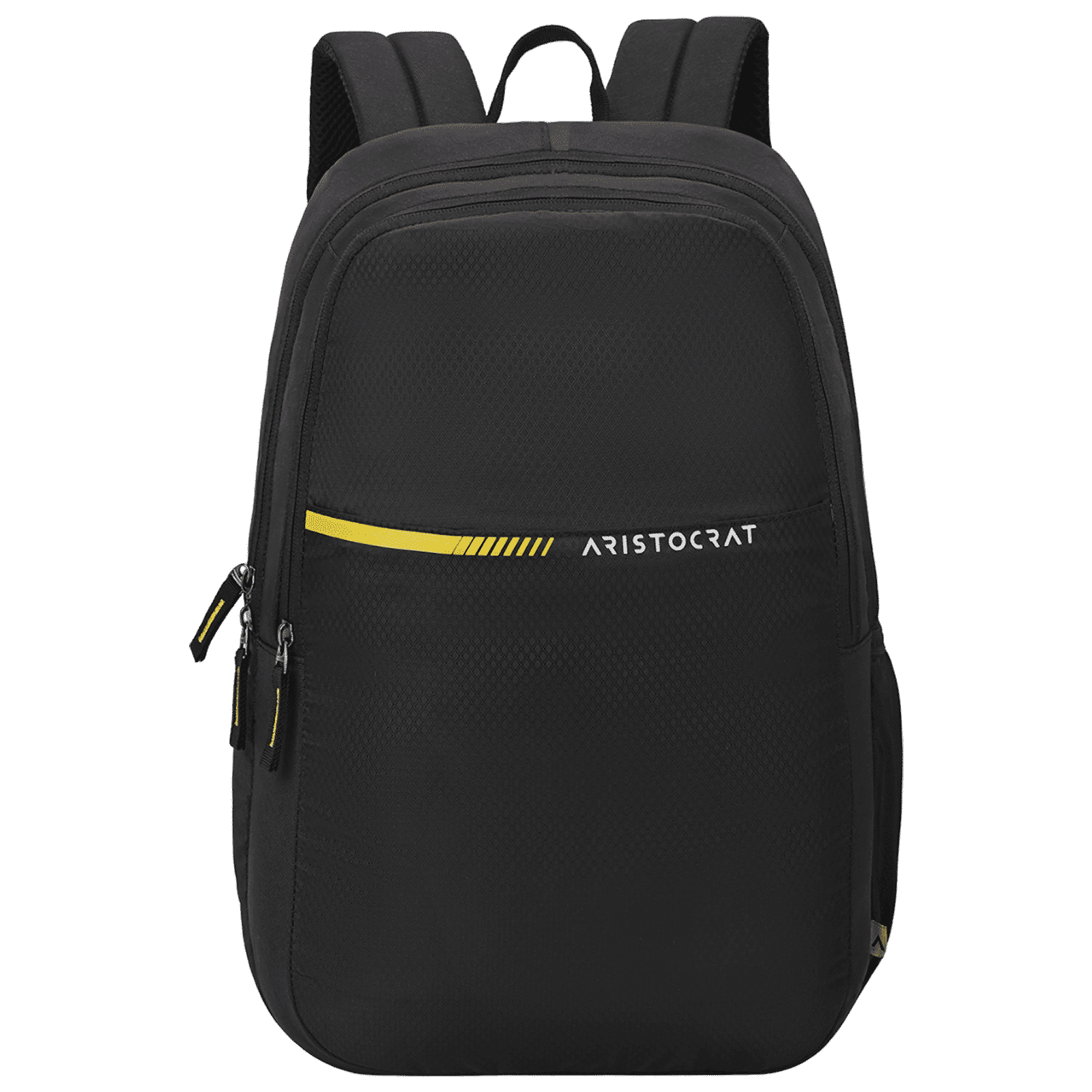 ARISTOCRAT LUMINA 500D PU Laptop Backpack for 14 Inch Laptop (Spacious Compartment, Black)_1