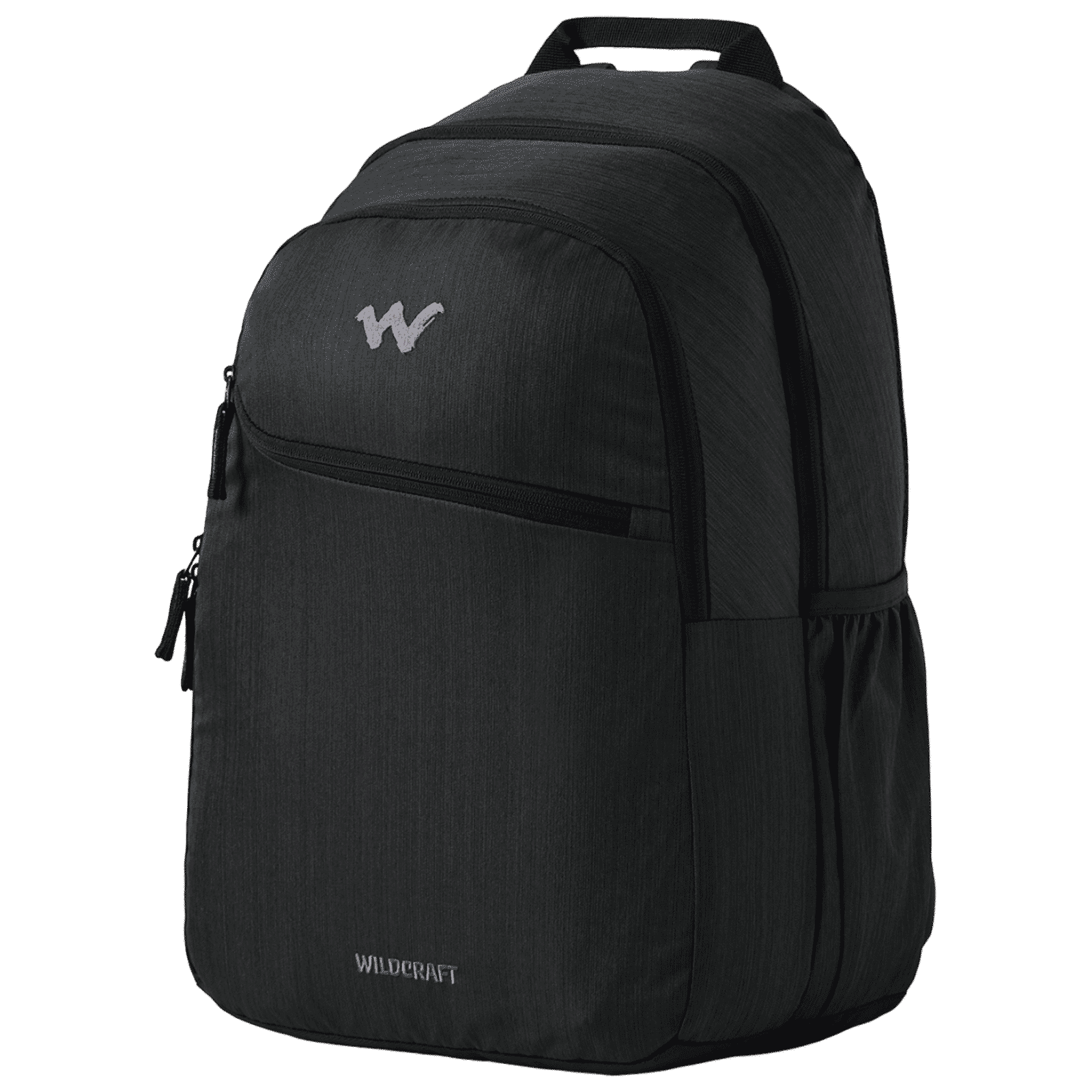 WILDCRAFT Casper 1 Polyester Laptop Backpack for 14.5 Inch Laptop (Water Resistant, Black)_4