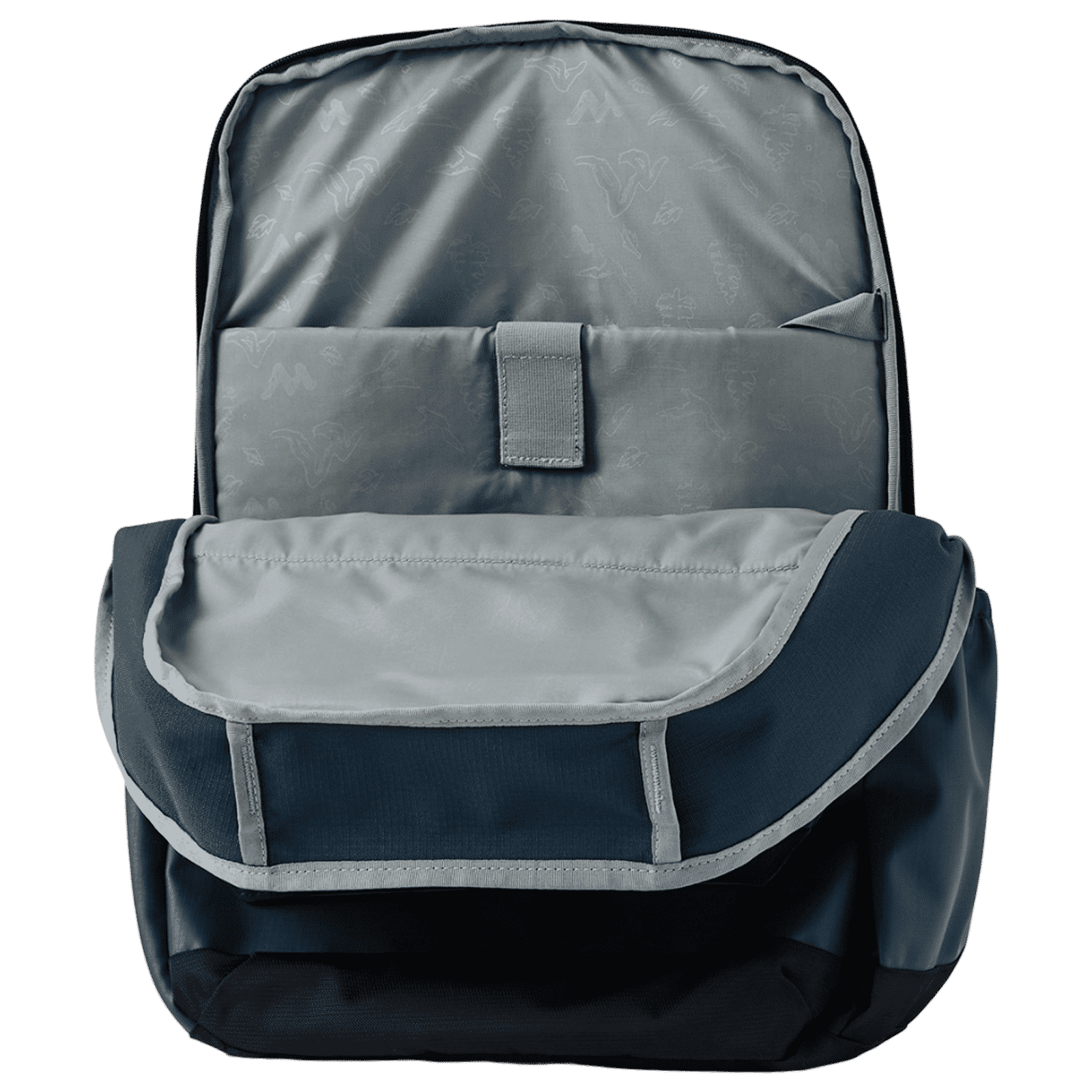 WILDCRAFT Casper Pro 1 Nylon Laptop Backpack for 14.5 Inch Laptop (Water Resistant, Blue)_5