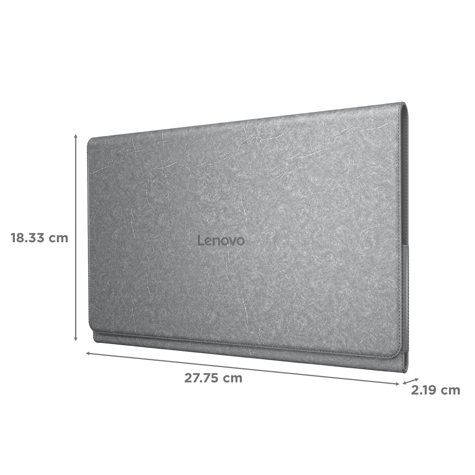 Lenovo Sleeve PU Leather Folio Case for Lenovo Tab Plus (All-Round Protection, Luna Grey) Lenovo Sleeve PU Leather Folio Case for Lenovo Tab Plus (All-Round Protection, Luna Grey)_2