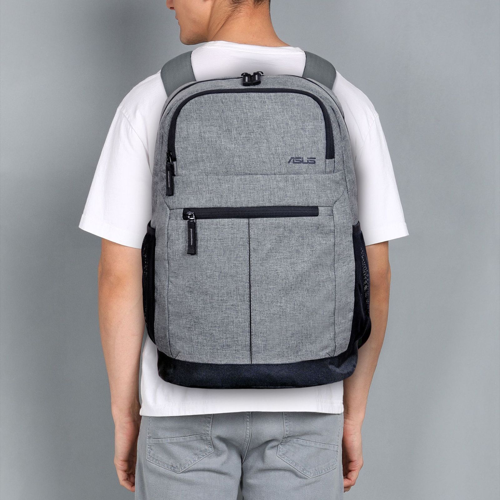 ASUS AP1601 Laptop Backpack for 16 Inch Laptop (Mesh Padded Back, Grey)_14