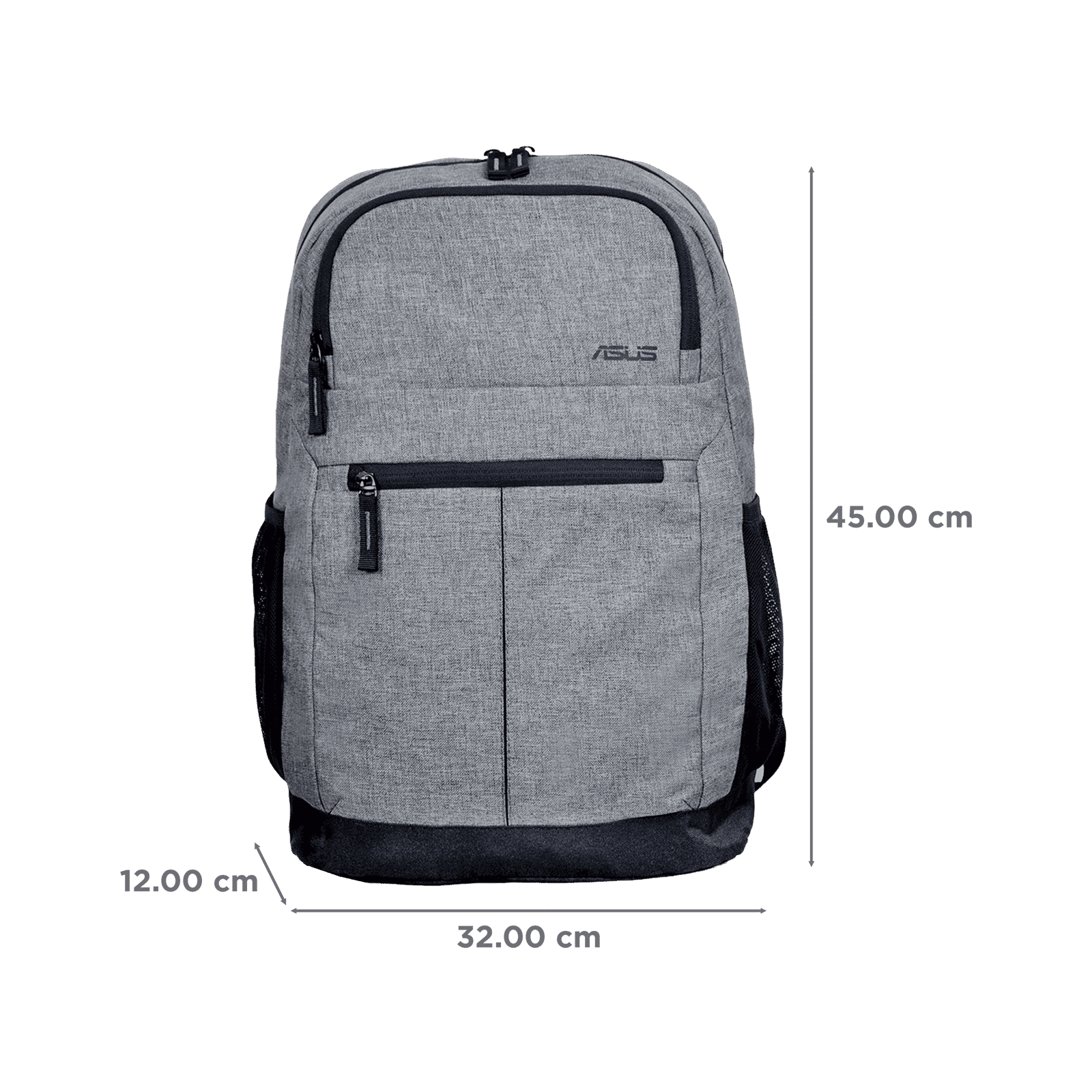 ASUS AP1601 Laptop Backpack for 16 Inch Laptop (Mesh Padded Back, Grey)_2
