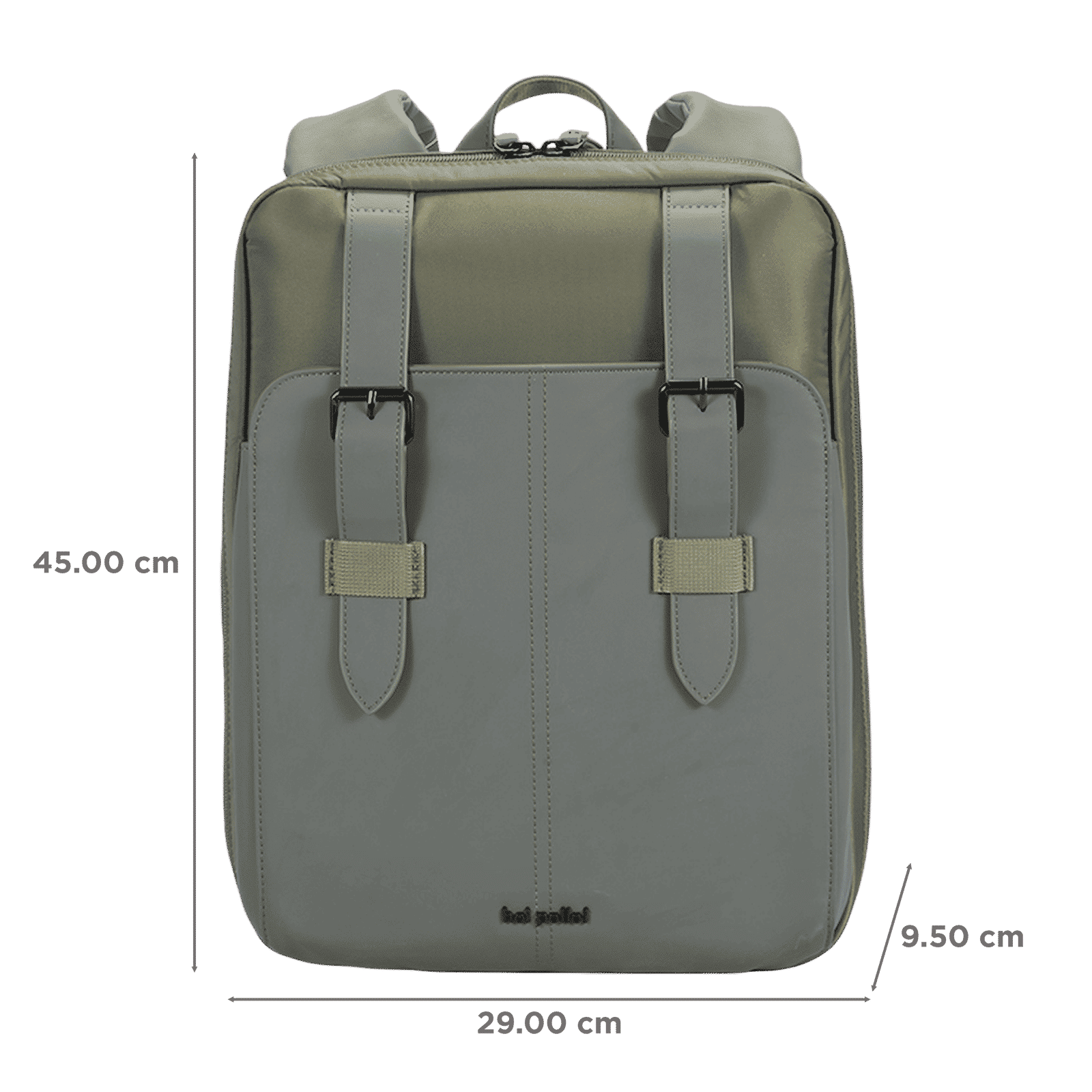 hoi polloi JYM Nylon, Polyester, PU Laptop Backpack for 16 Inch Laptop (11 L, Water Resistant, Camouflage Green)_3