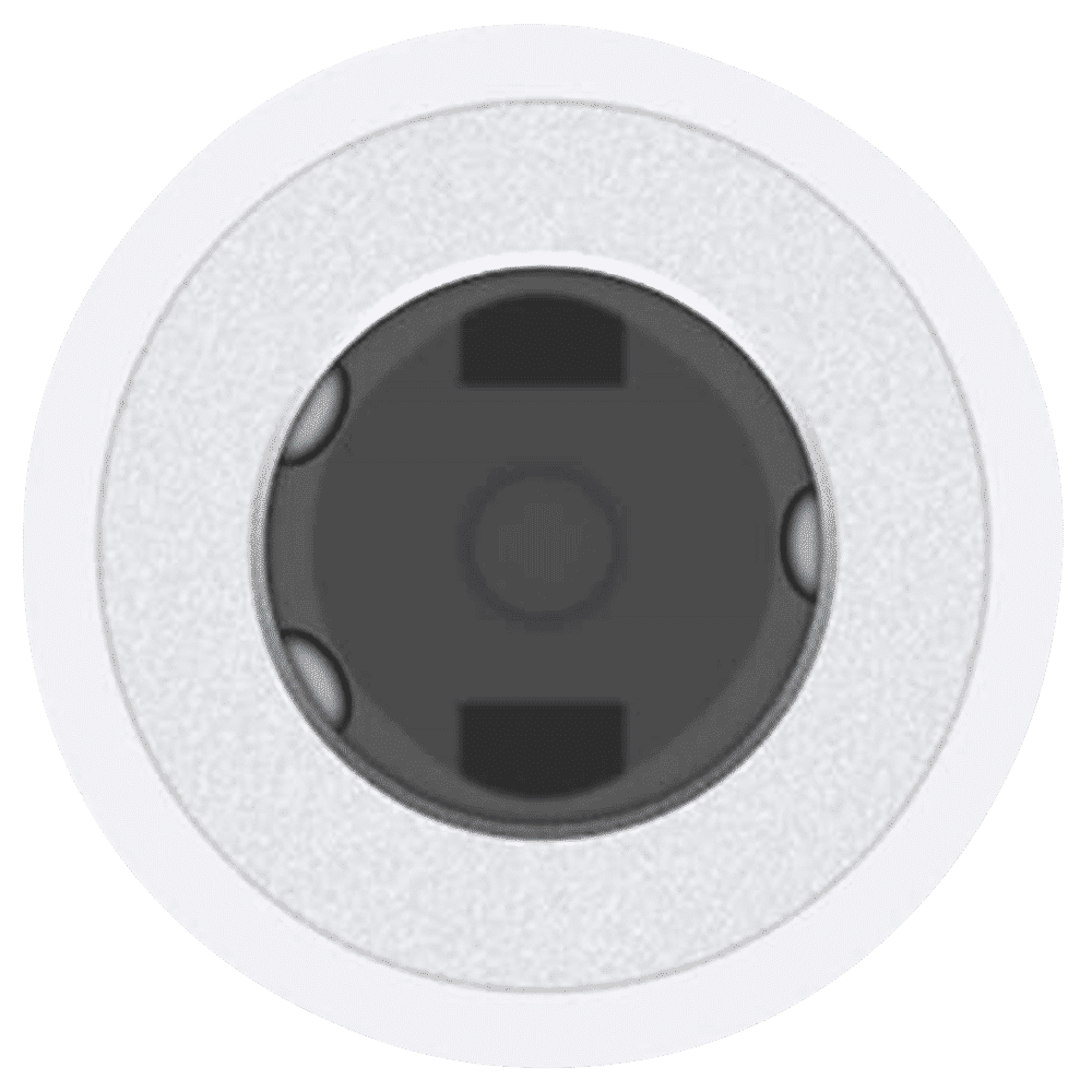 Apple Lightning to 3.5mm Aux 0.32 Feet (0.1M) Adapter (Flexible Compatibility, White)_3