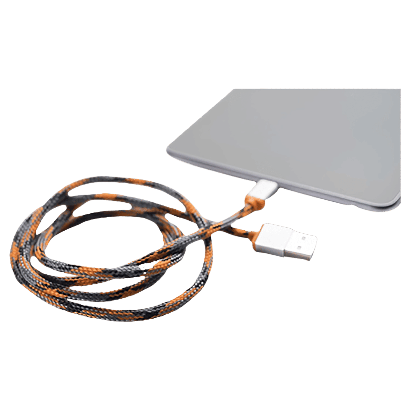 Boompods Retro Type A to Micro USB 3.3 Feet (1M) Cable (Tangle-free Design, Orange) Boompods Retro Type A to Micro USB 3.3 Feet (1M) Cable (Tangle-free Design, Orange)_3