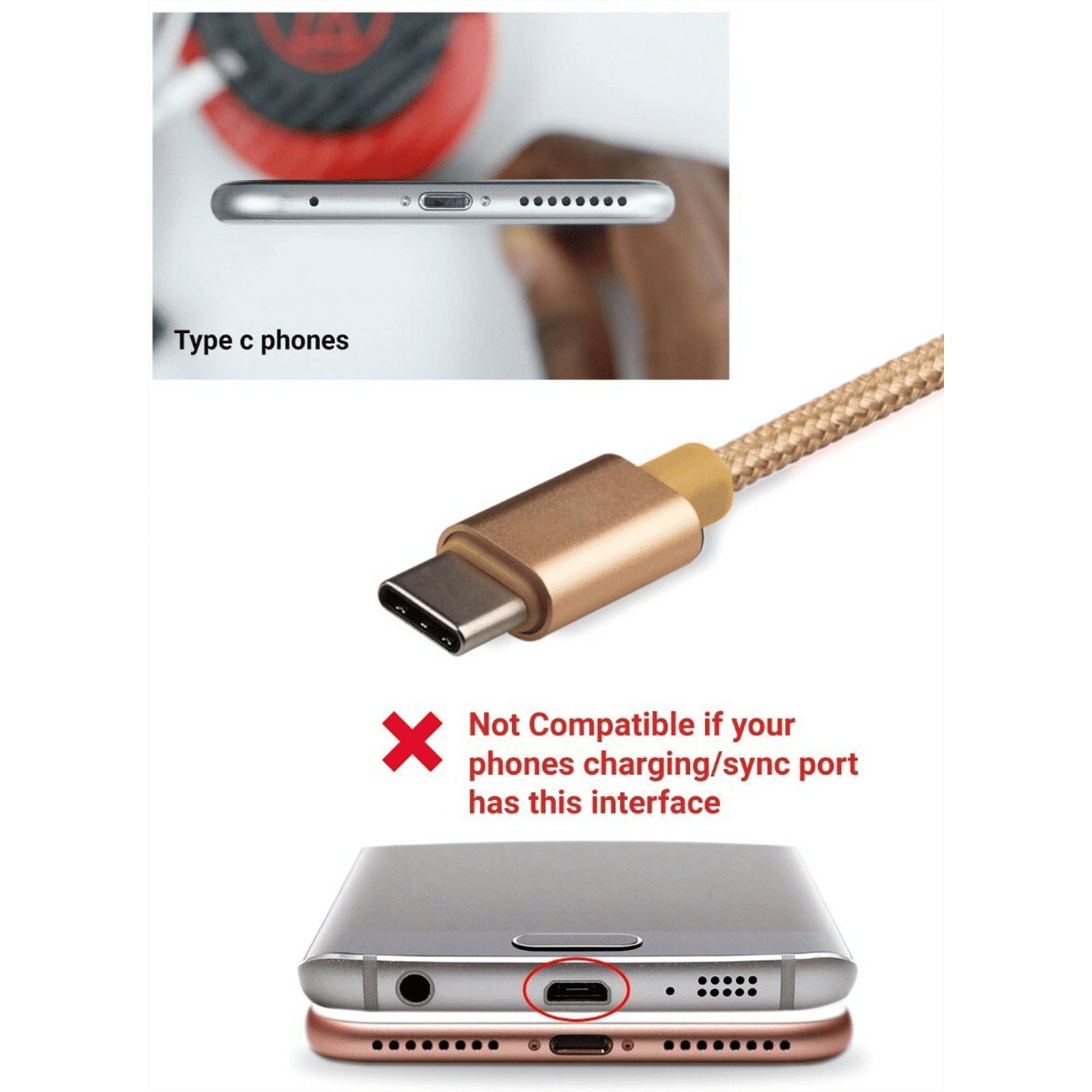 SAMSUNG Type A to Type C 5 Feet (1.5M) Cable (Multiple Device Compatibility, Black) SAMSUNG Type A to Type C 5 Feet (1.5M) Cable (Multiple Device Compatibility, Black)_10