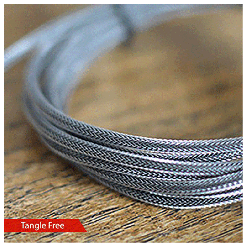 boAt LTG 500 Type A to Lightning 6.6 Feet (2M) Cable (MFi Certified, Metallic Silver)_5