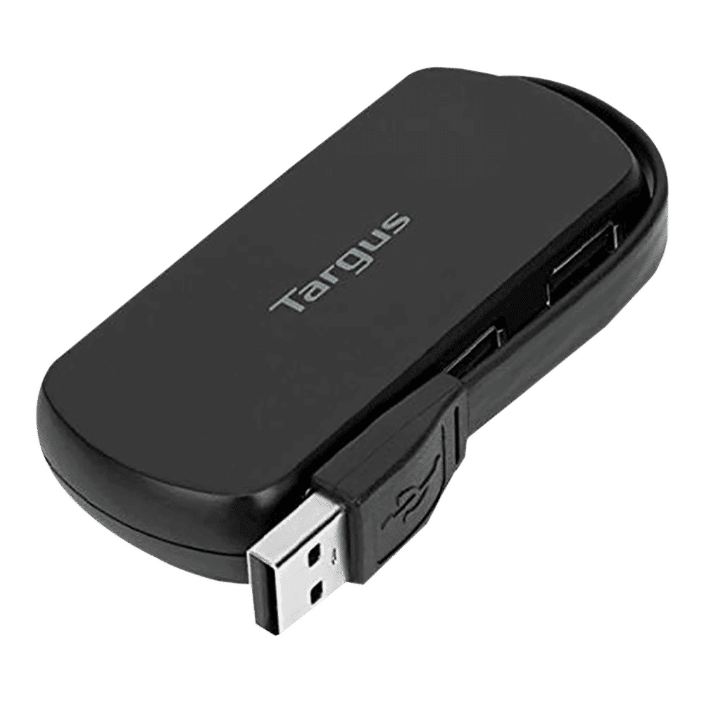 Targus USB 2.0 Type A to USB 2.0 Type A USB Hub (Overcurrent Protection, Black)_1