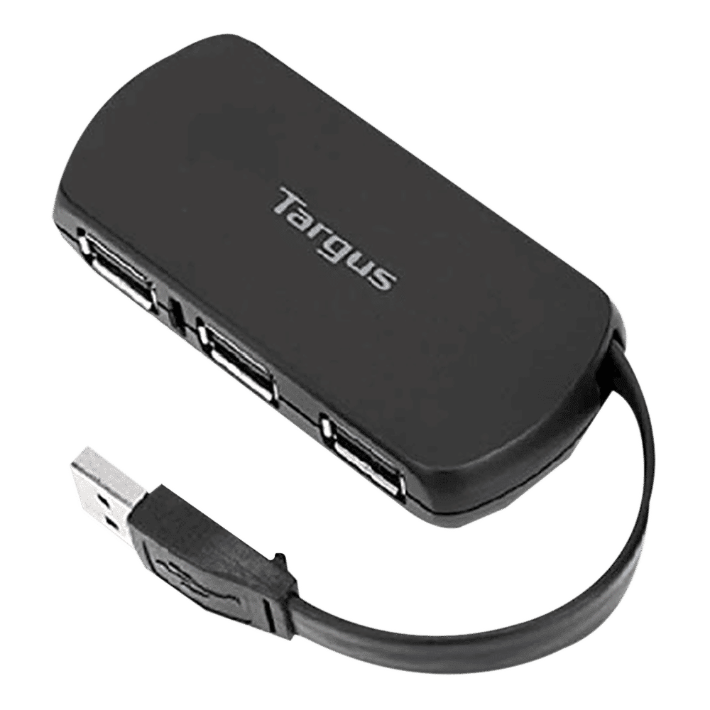 Targus USB 2.0 Type A to USB 2.0 Type A USB Hub (Overcurrent Protection, Black)_4