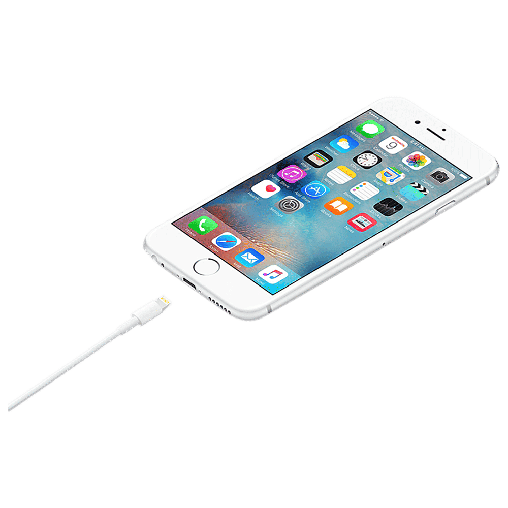 Apple Type A to Lightning 1.64 Feet (0.5M) Cable (Sync and Charge, White) Apple Type A to Lightning 1.64 Feet (0.5M) Cable (Sync and Charge, White)_5