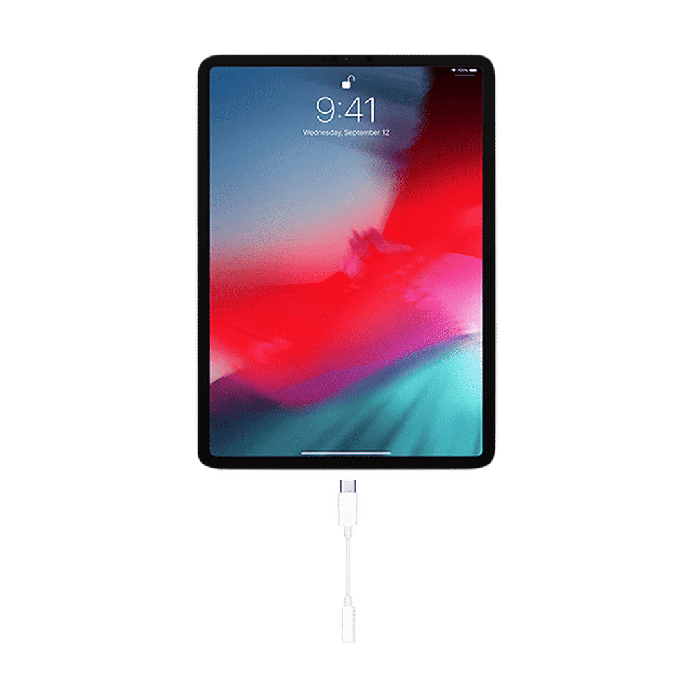 Apple Type C to 3.5mm Aux Adapter 0.23 Feet (0.07M) Cable (Premium Grade Material, White)_3