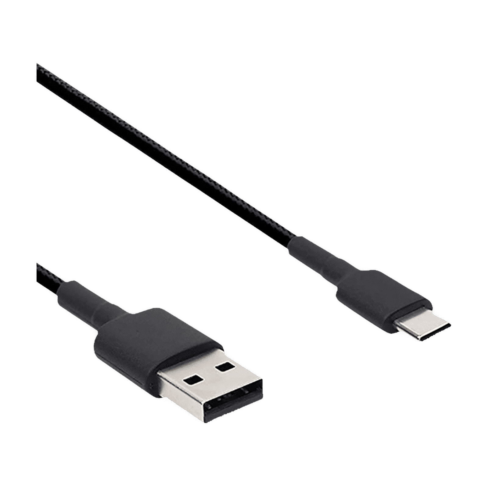 Mi Type A to Type C 3.3 Feet (1M) Cable (Tangle Free Design, Black)_3