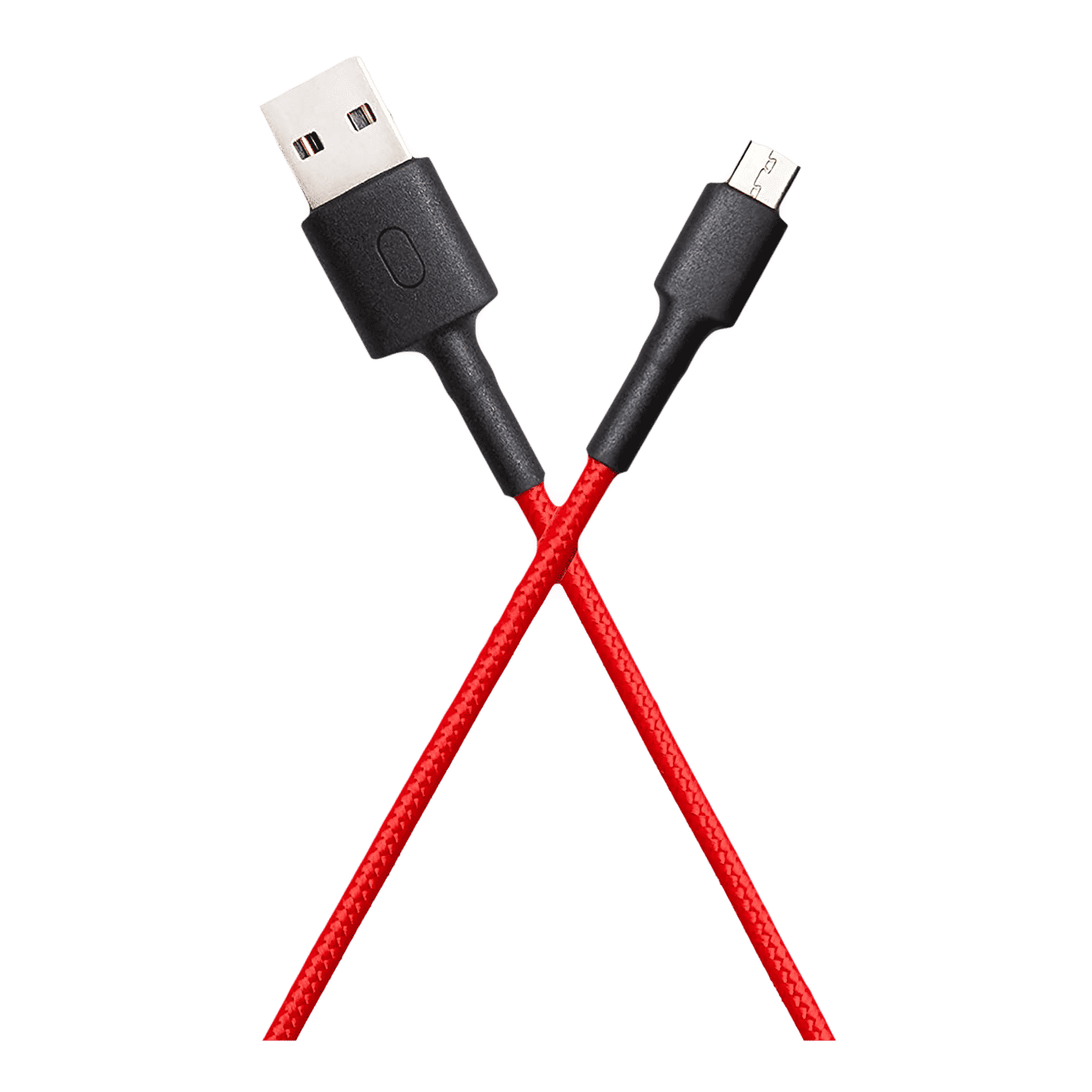 Mi Type A to Micro USB 3.3 Feet (1M) Cable (Tangle Free Design, Red)_1