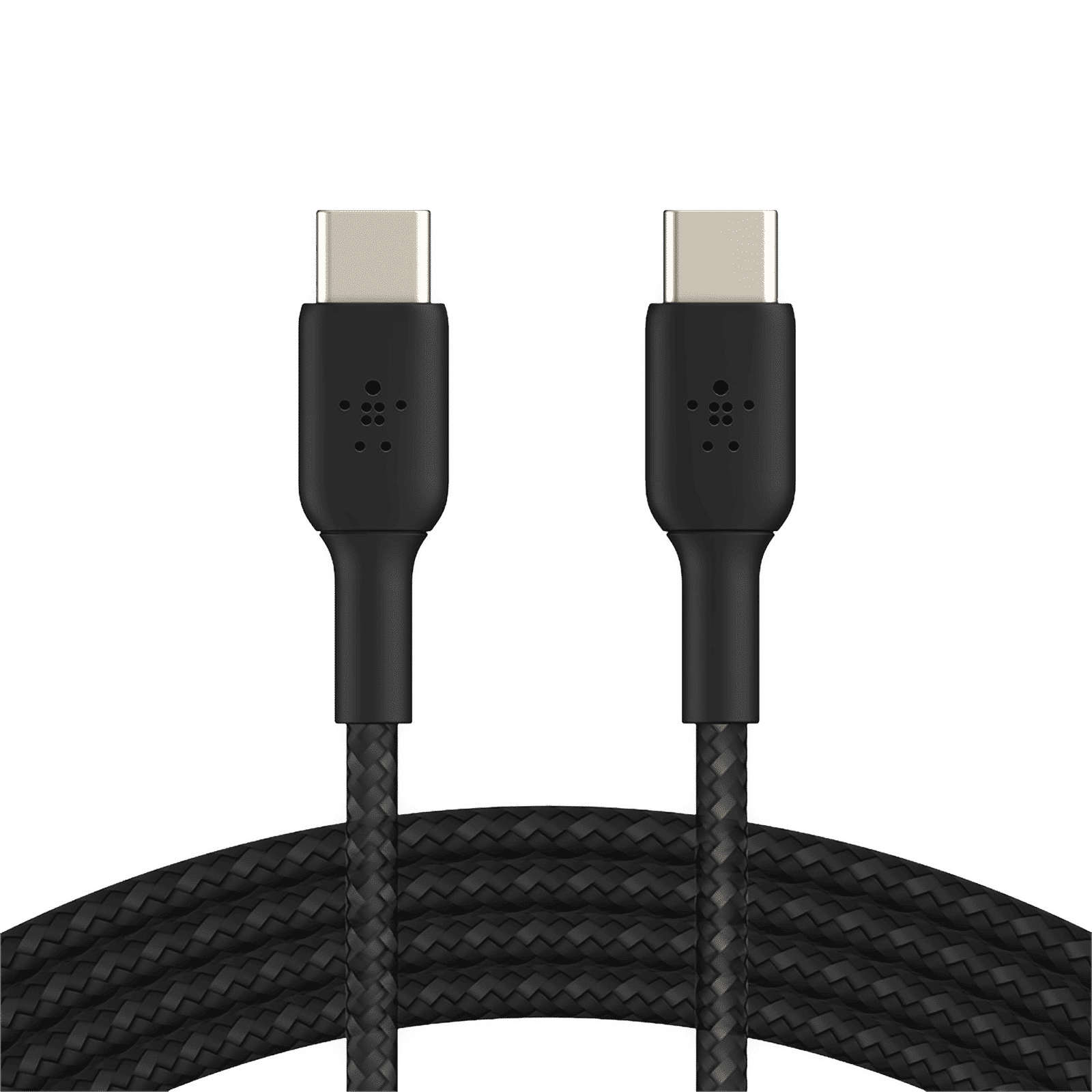 belkin BoostCharge Type C to Type C 3.3 Feet (1M) Cable (Nylon Braided, Black)_1
