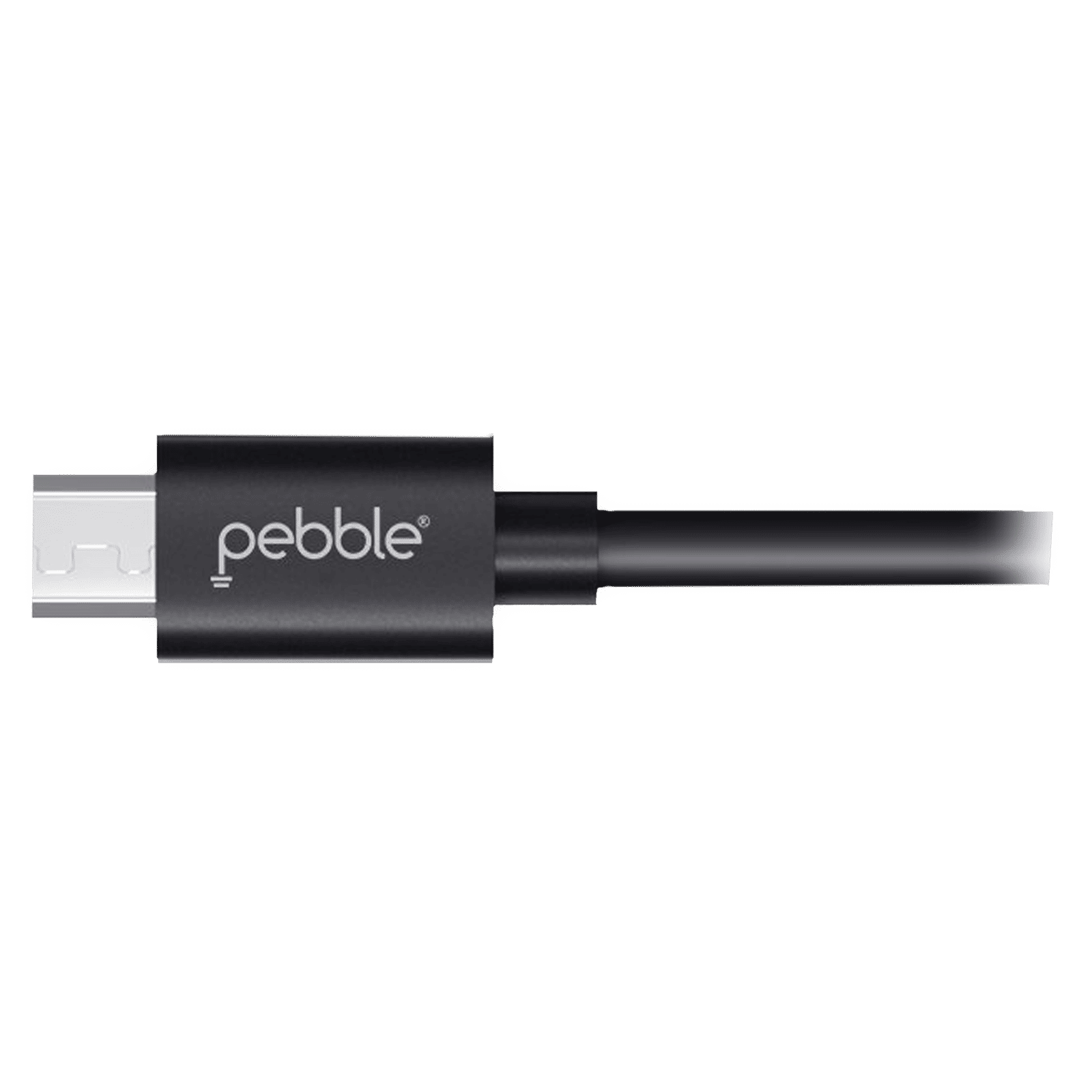 Pebble Type A to Micro USB 3.3 Feet (1M) Cable (4000 Plus Bends Lifespan, Black)_3