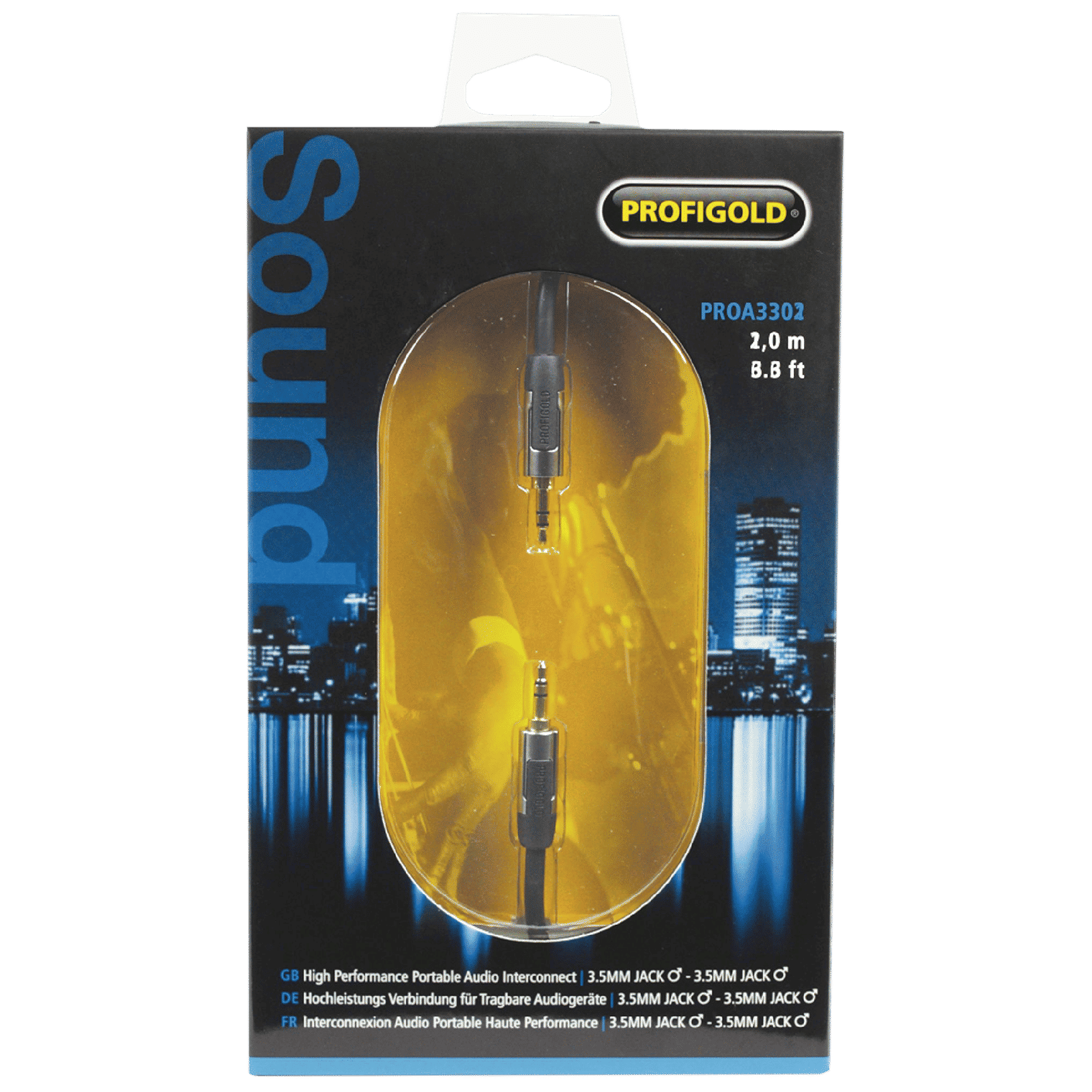 PROFIGOLD 3.5mm Aux to 3.5mm Aux 3.2 Feet (1M) Cable (IAT Technology, Anthracite) PROFIGOLD 3.5mm Aux to 3.5mm Aux 3.2 Feet (1M) Cable (IAT Technology, Anthracite)_6