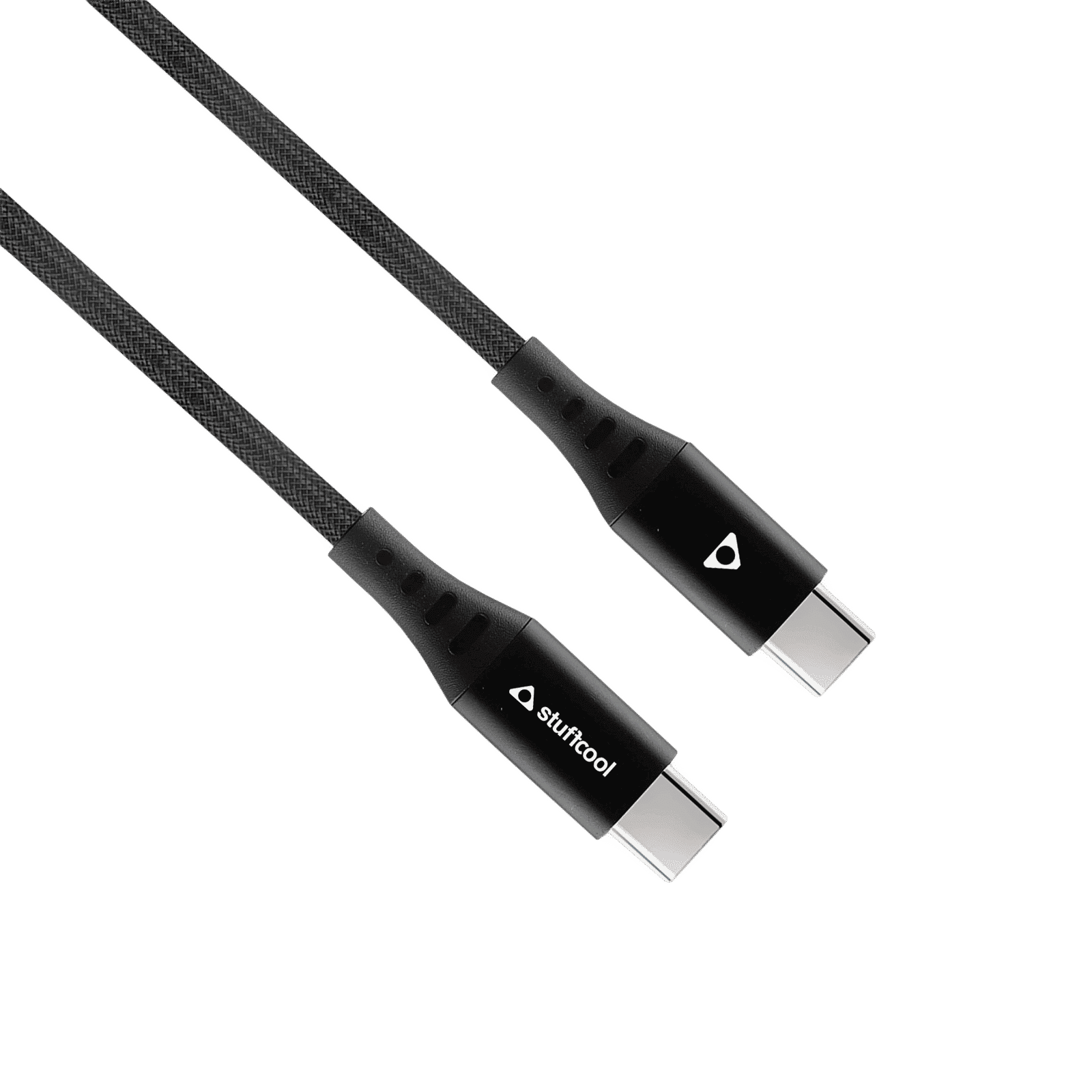 Stuffcool Veloce Type C to Type C 4.9 Feet (1.5M) Cable (Auto Detect IC, Black)_3