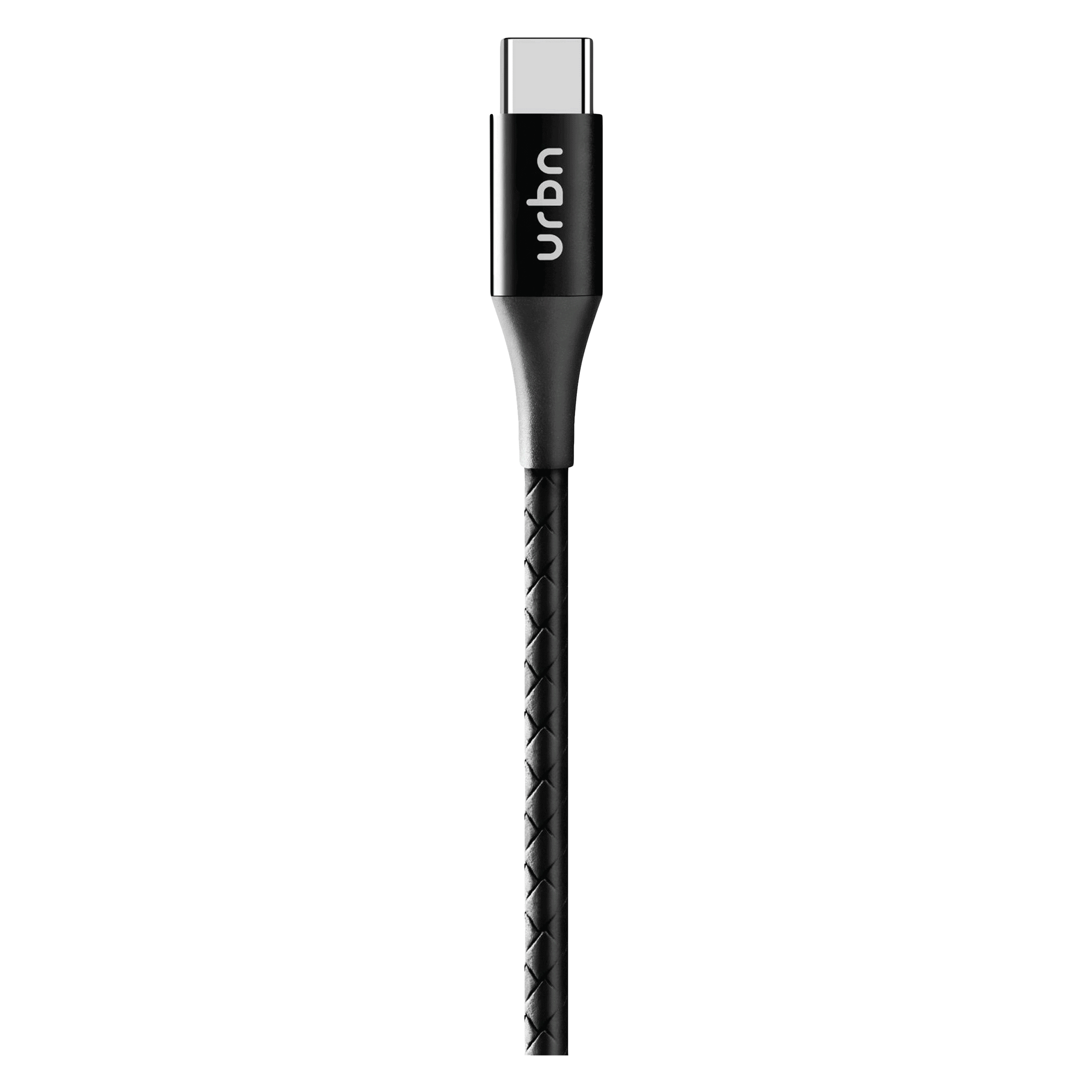 urbn Type A to Type C 3.9 Feet (1.2M) Cable (Tangle Free Design, Black)_8
