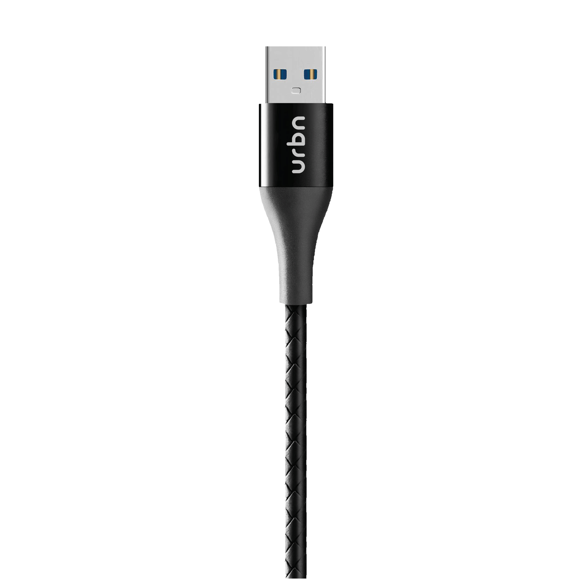 urbn Type A to Type C 3.9 Feet (1.2M) Cable (Tangle Free Design, Black)_9